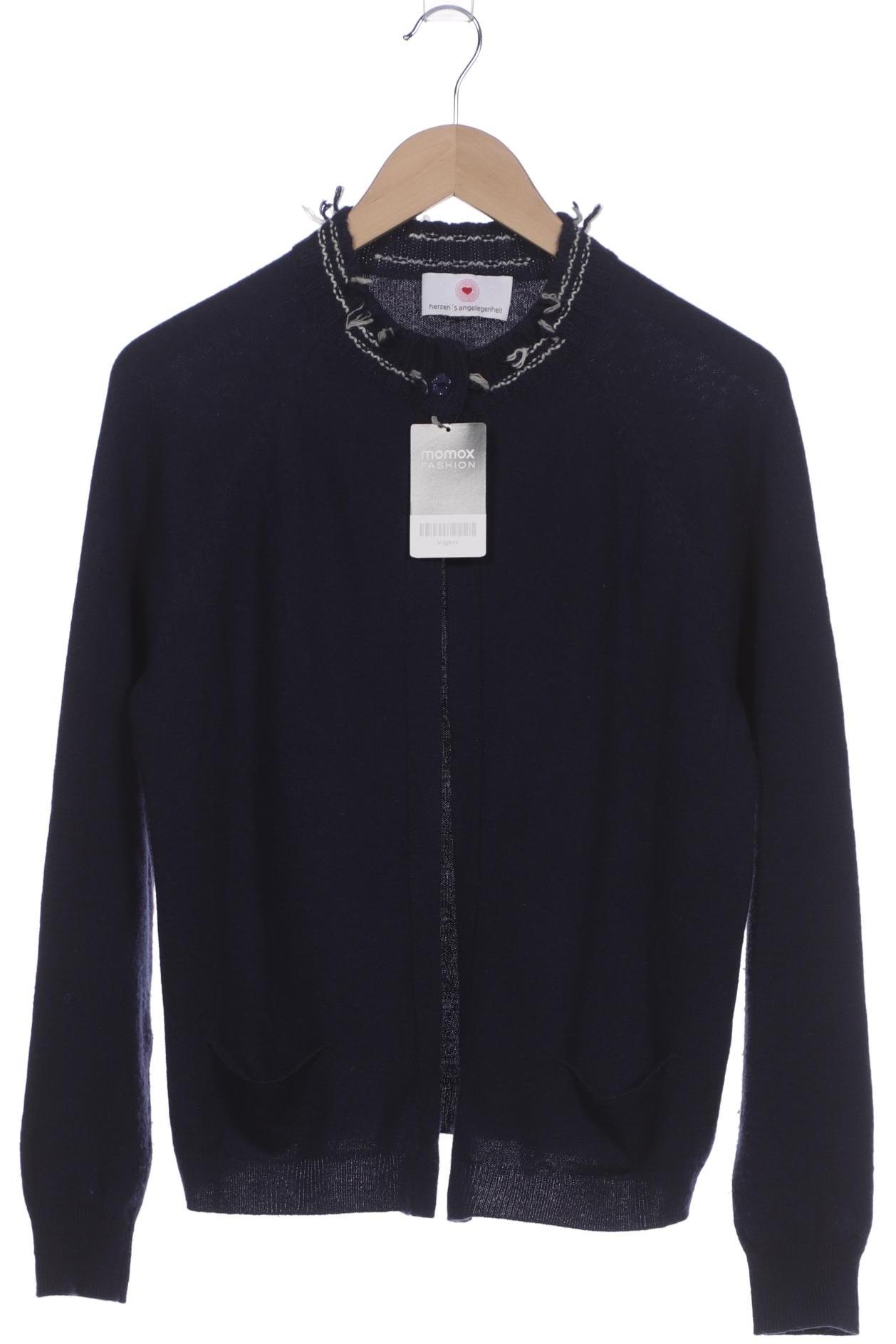 

Herzensangelegenheit Damen Strickjacke, marineblau, Gr. 42