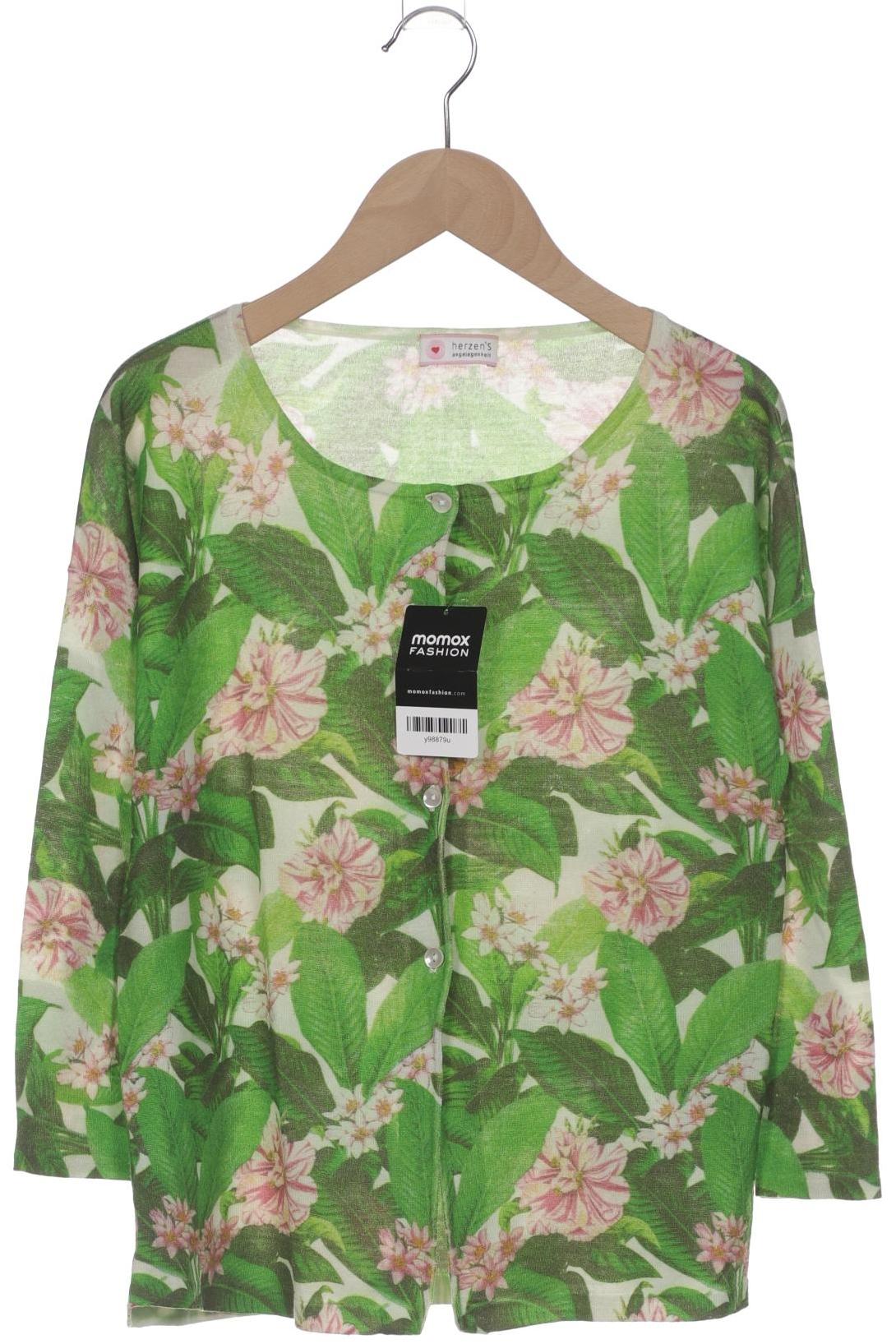 

Herzensangelegenheit Damen Strickjacke, grün, Gr. 34