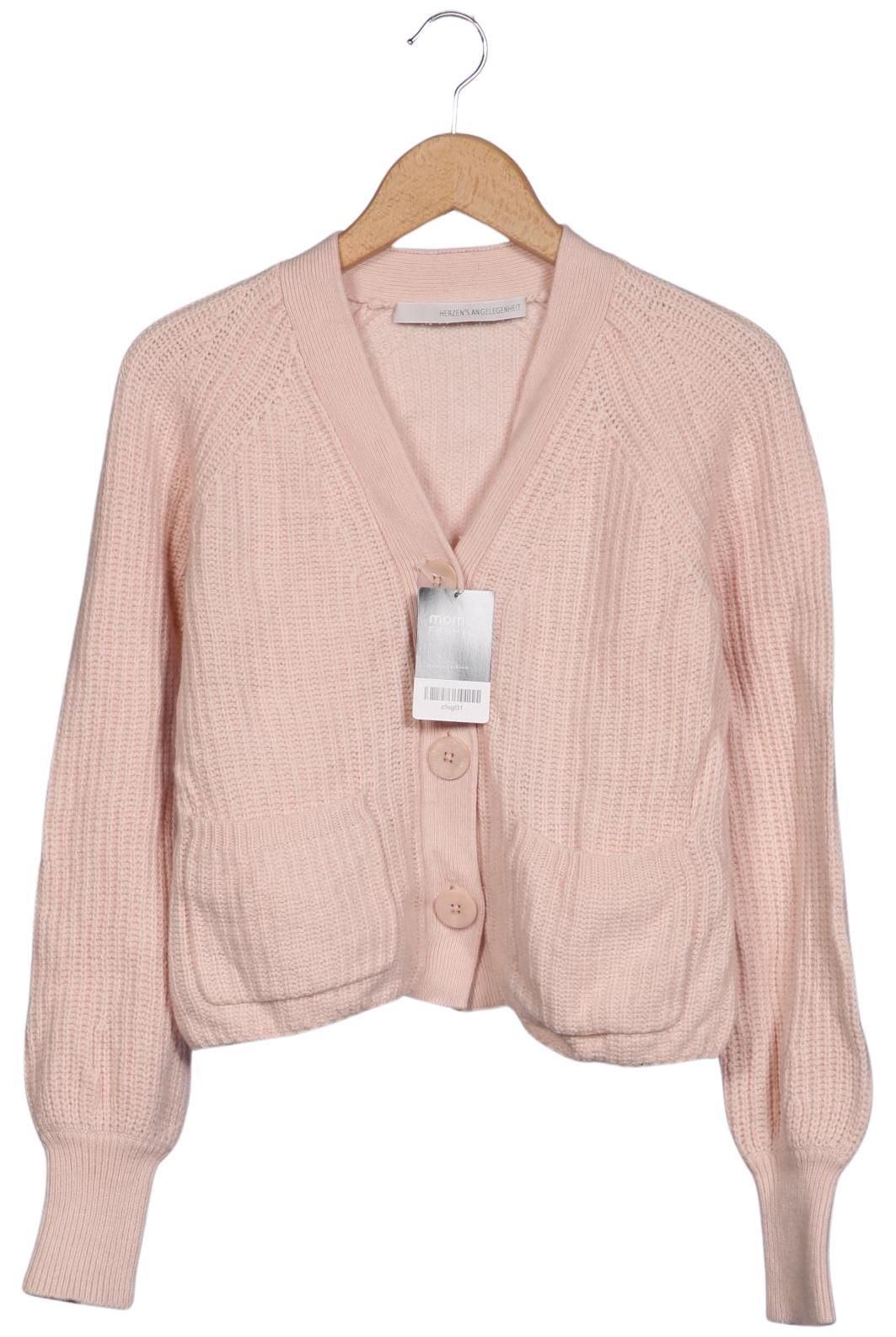 

Herzensangelegenheit Damen Strickjacke, pink, Gr. 34