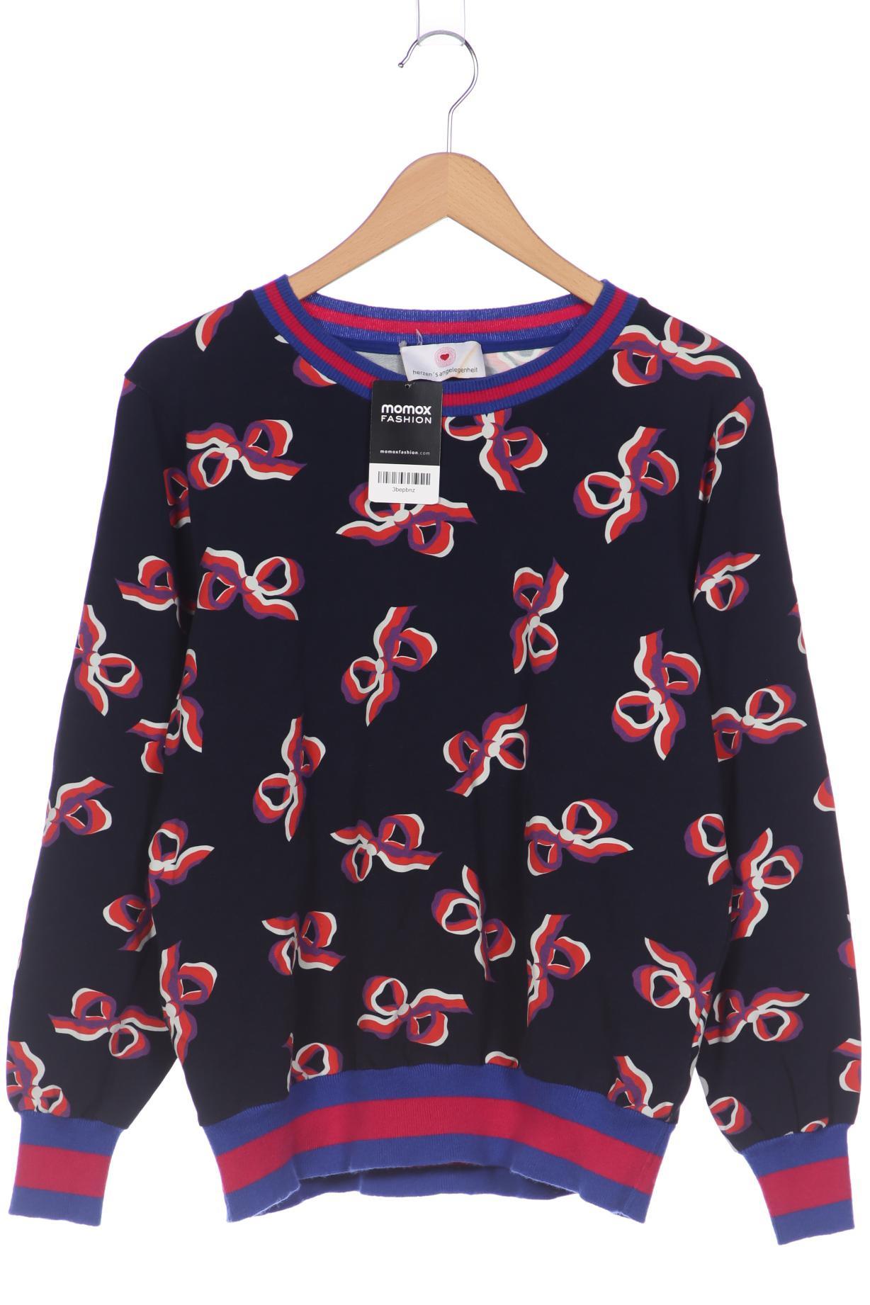 

Herzensangelegenheit Damen Sweatshirt, marineblau, Gr. 42