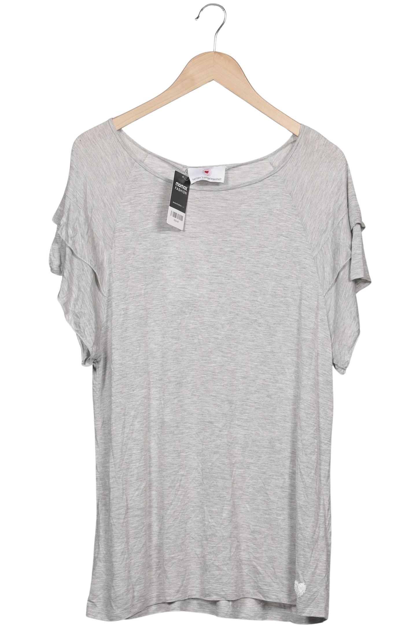 

Herzensangelegenheit Damen T-Shirt, grau, Gr. 42