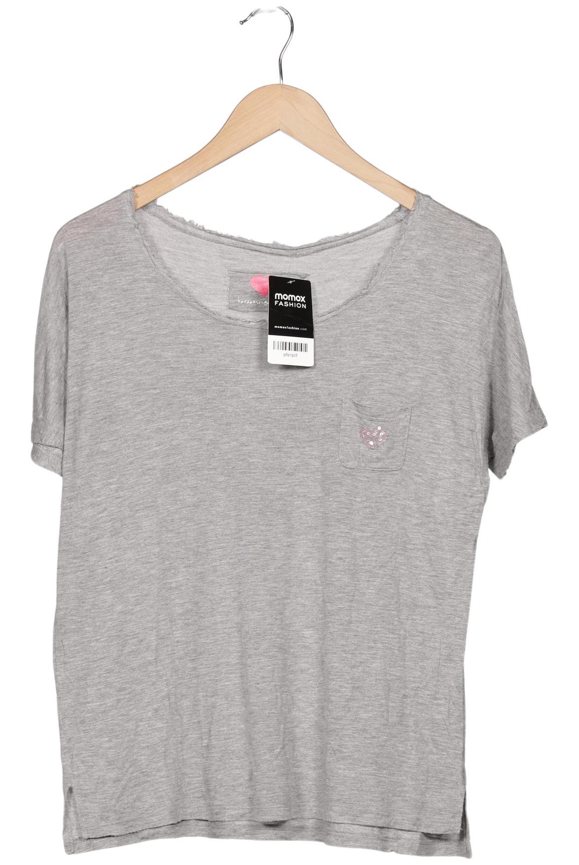 

Herzensangelegenheit Damen T-Shirt, grau, Gr. 36