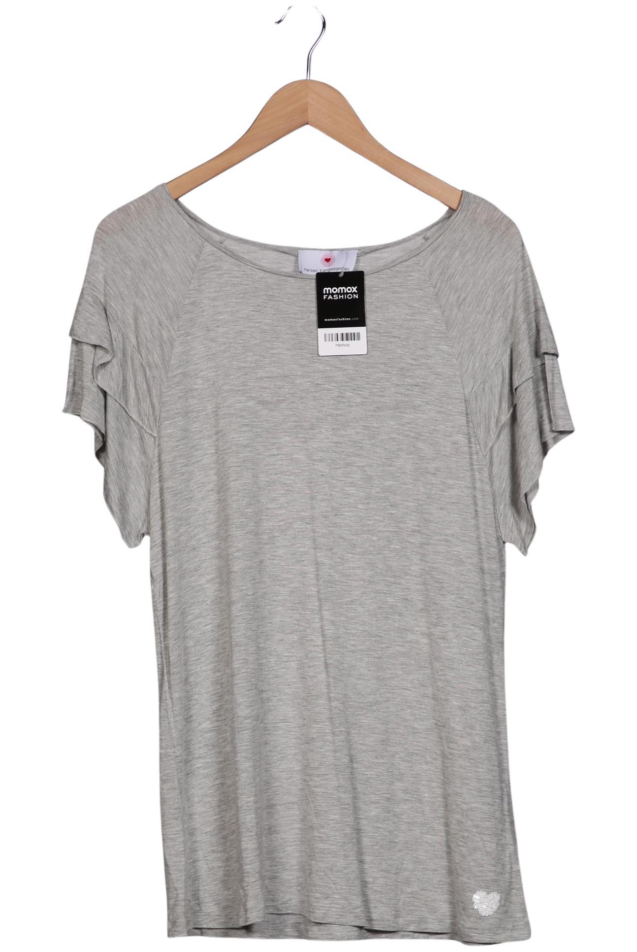 

Herzensangelegenheit Damen T-Shirt, grau, Gr. 40