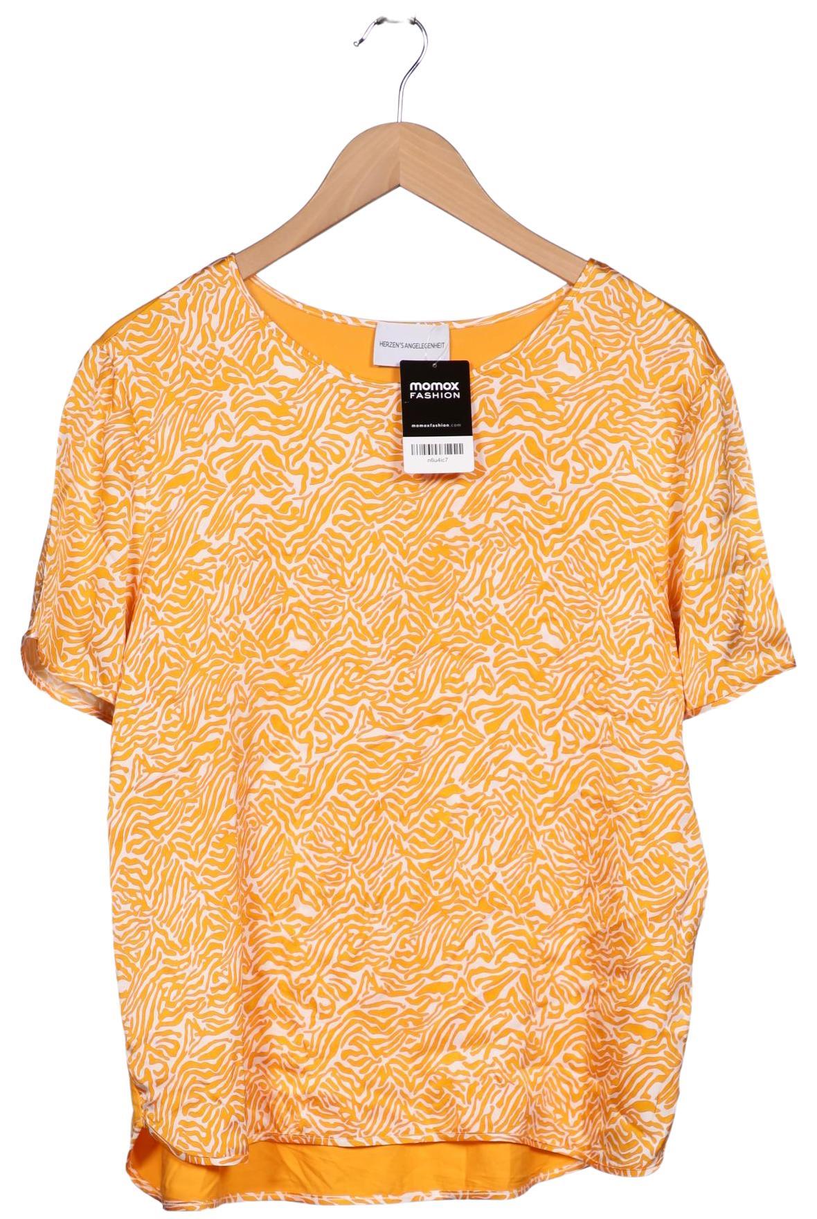 

Herzensangelegenheit Damen T-Shirt, gelb, Gr. 40