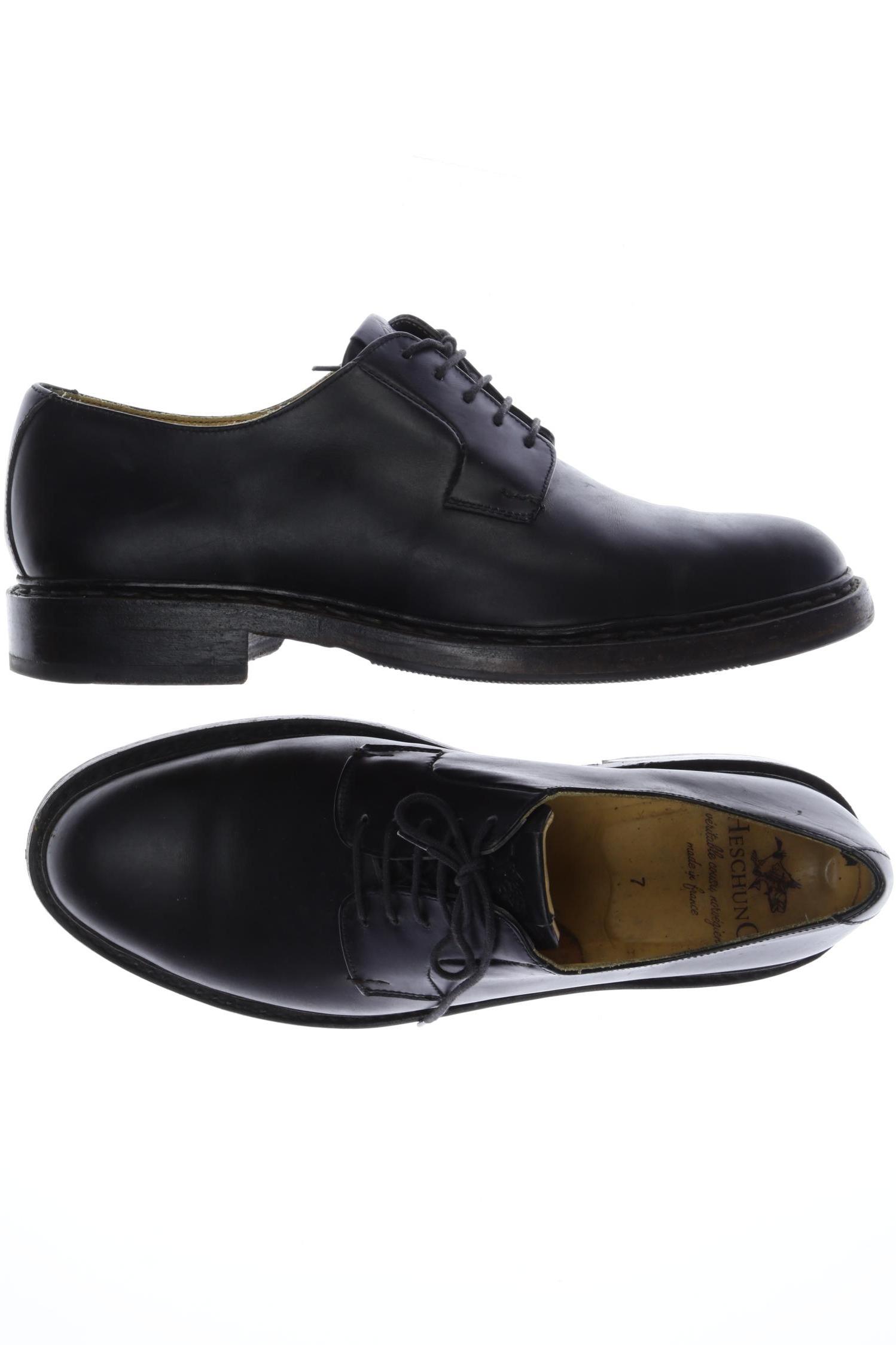 

Heschung Herren Halbschuh, schwarz, Gr. 7