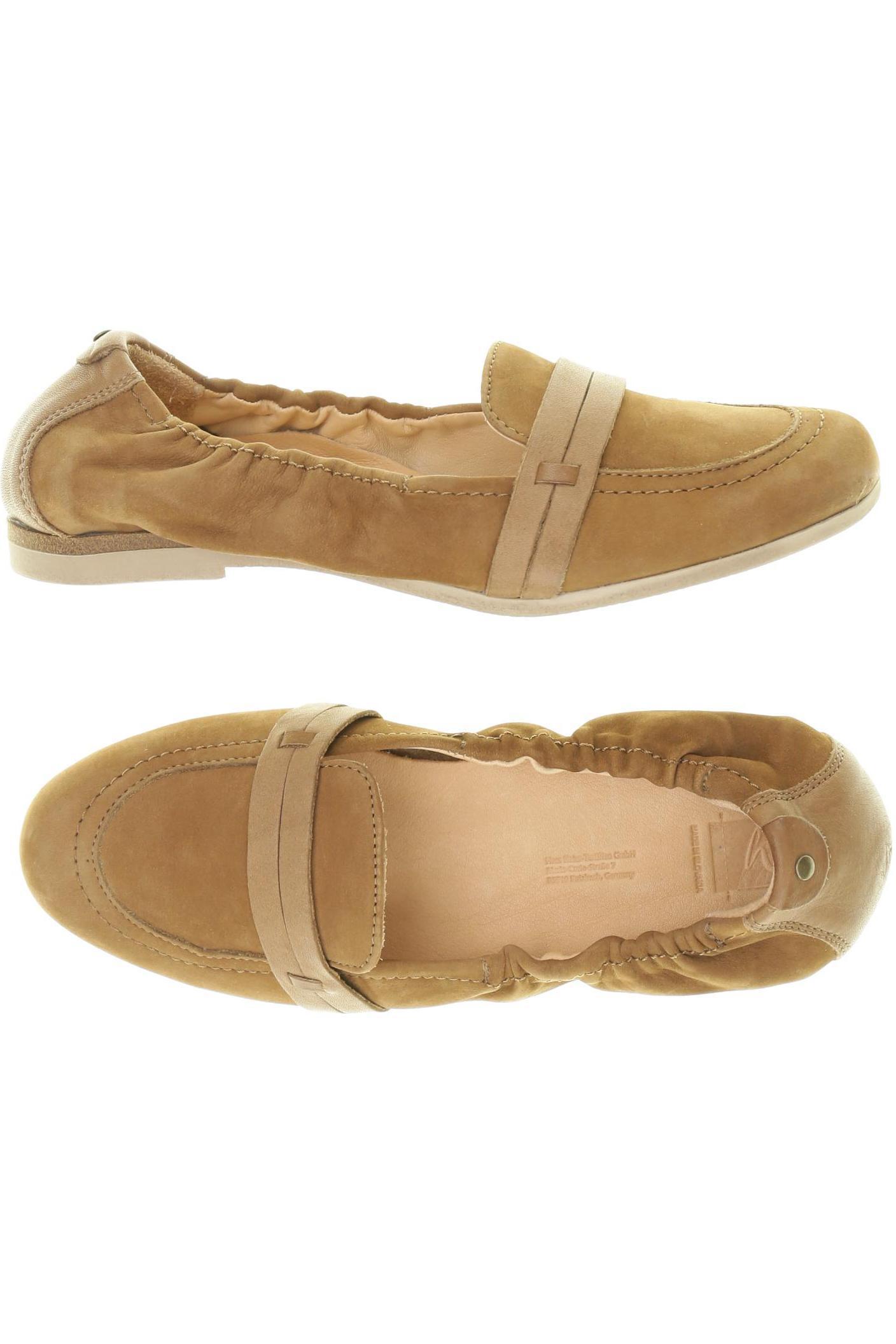 

hessnatur Damen Ballerinas, braun, Gr. 38
