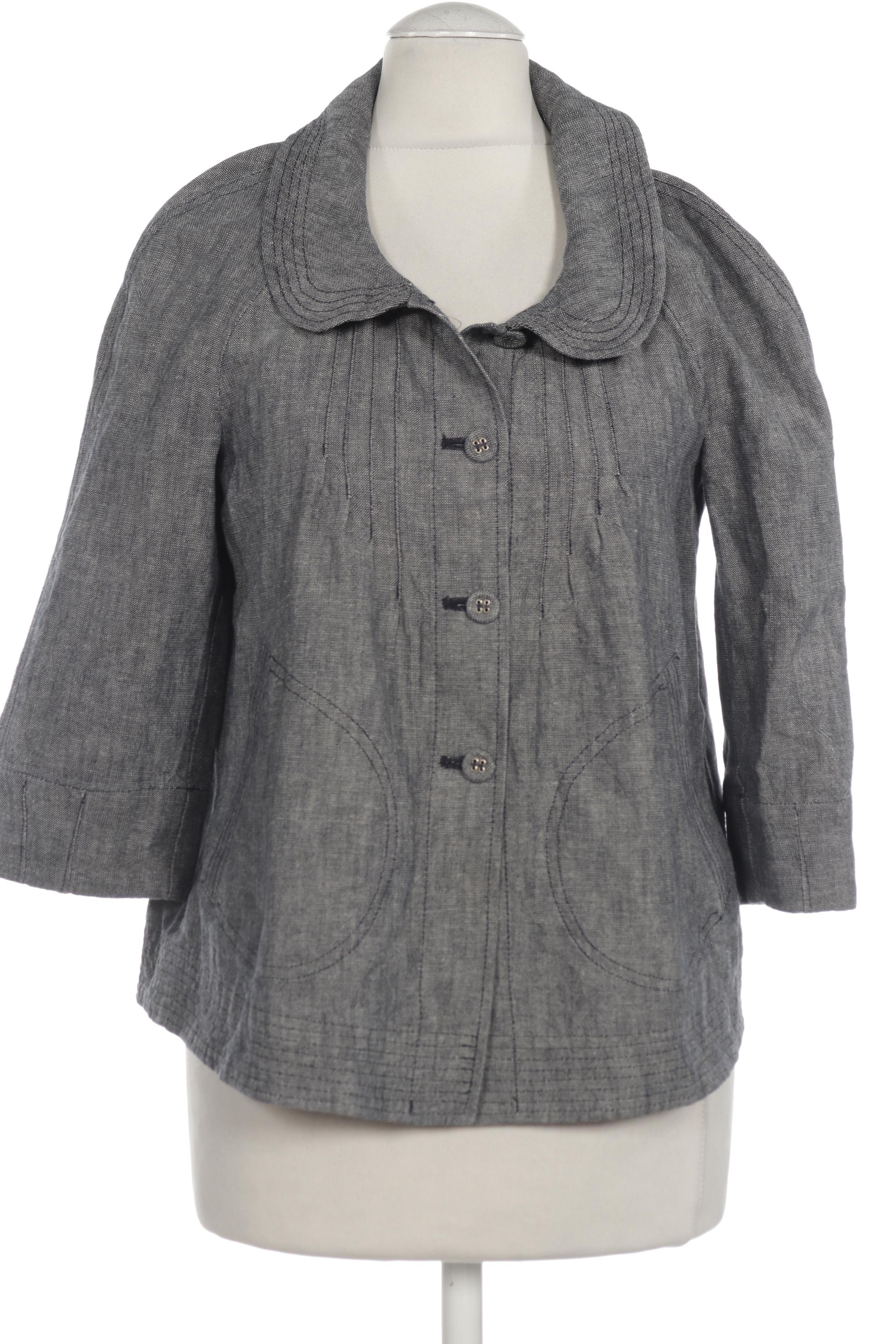 

hessnatur Damen Blazer, grau, Gr. 34