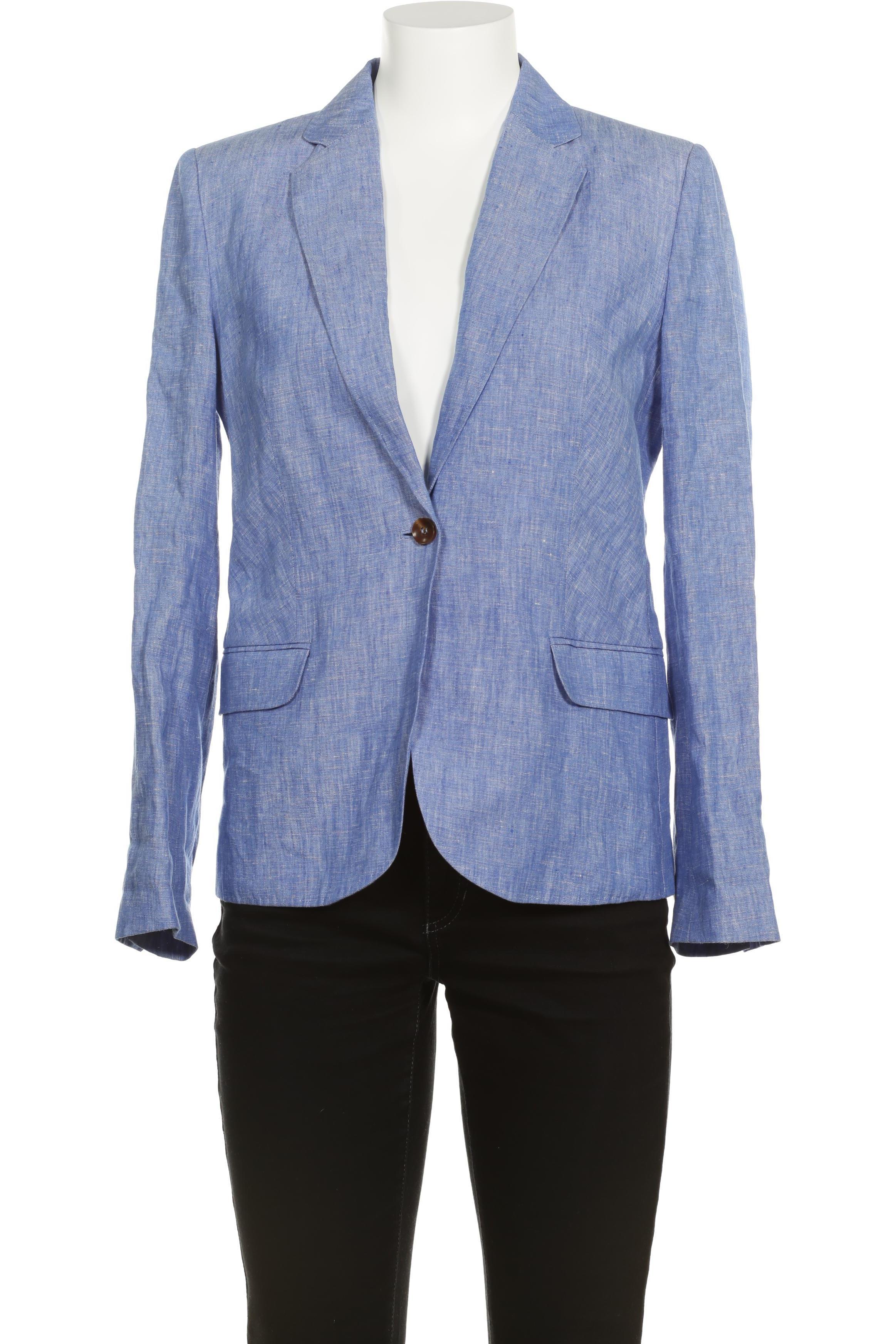

hessnatur Damen Blazer, blau, Gr. 38