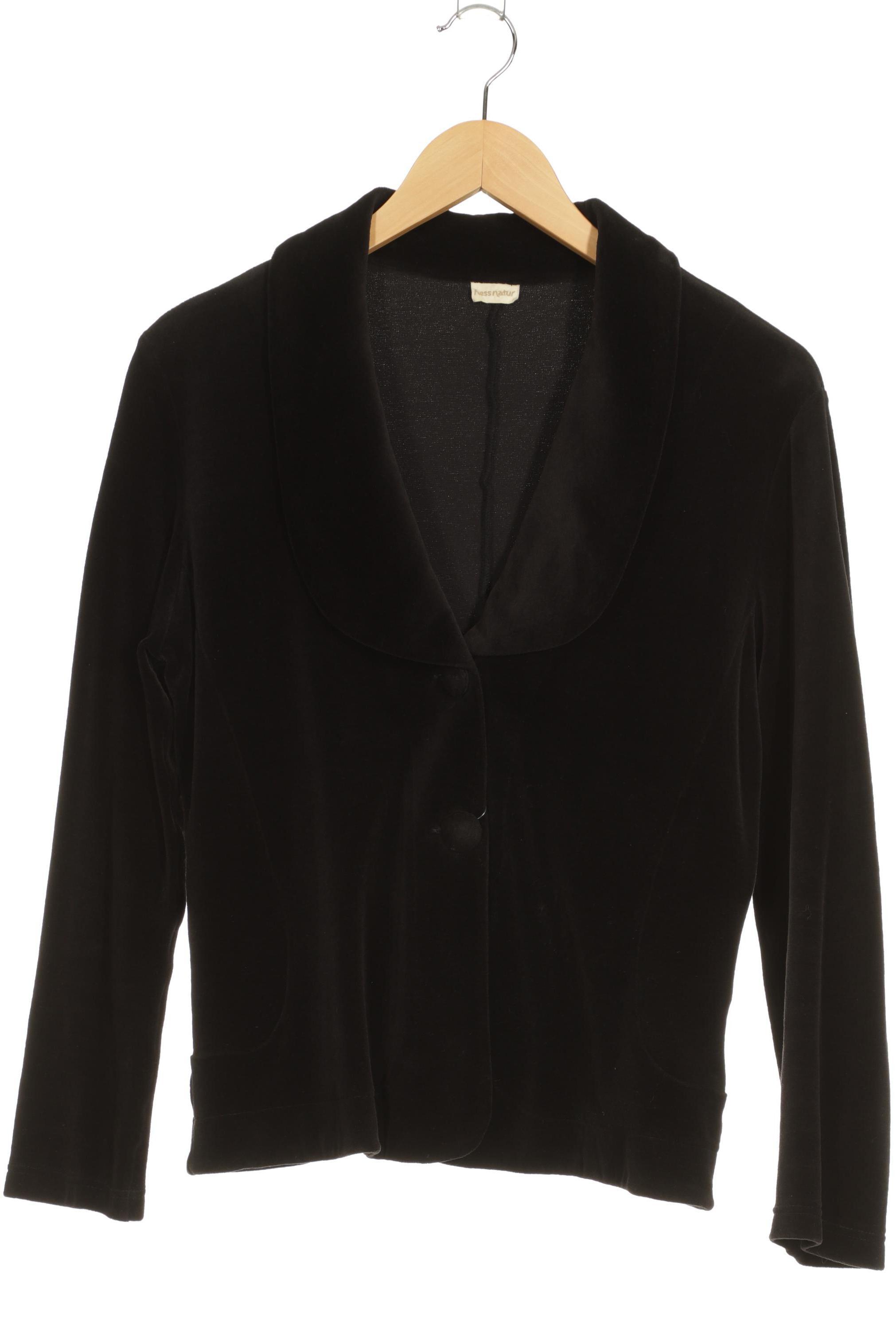 

hessnatur Damen Blazer, schwarz, Gr. 40