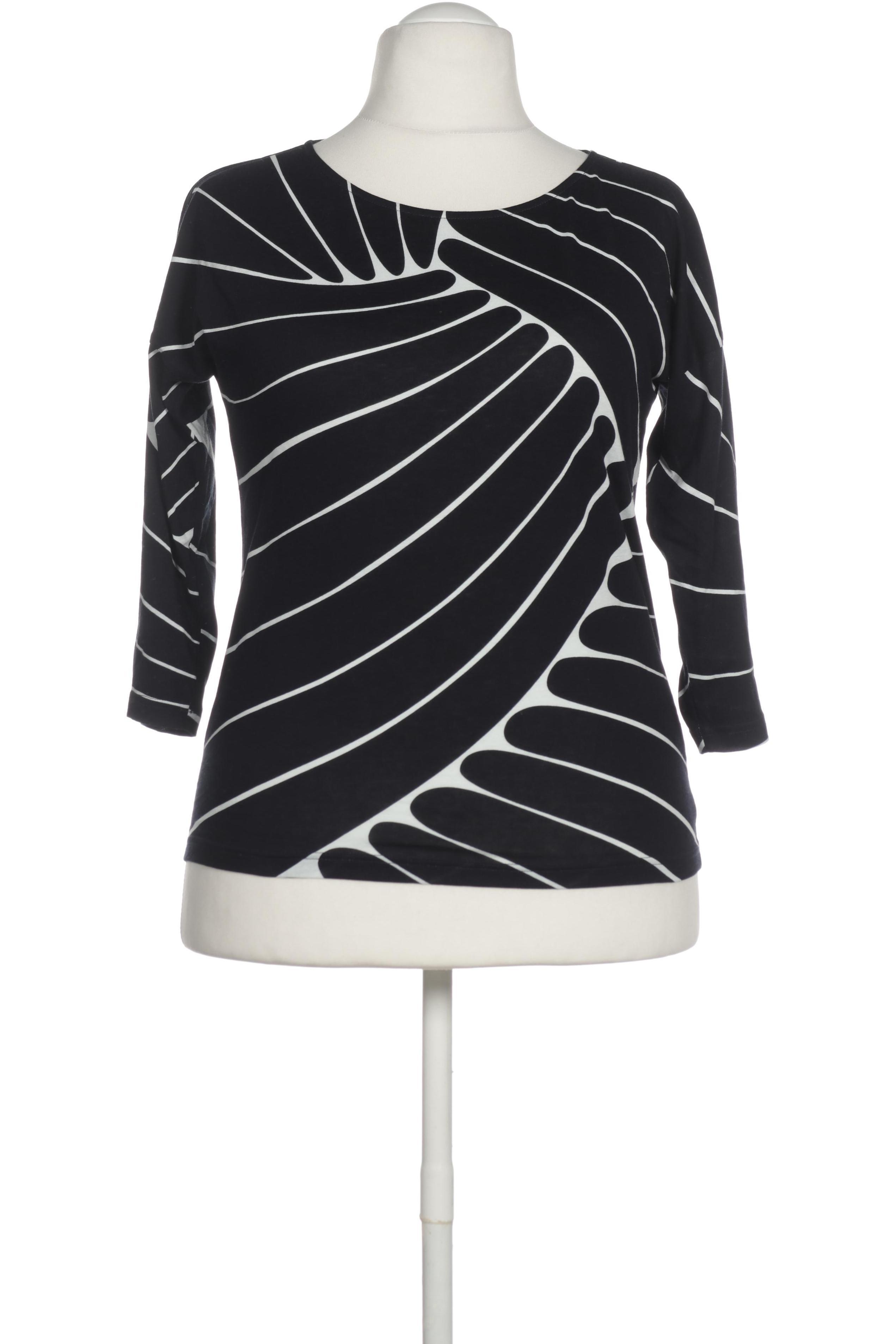 

hessnatur Damen Langarmshirt, blau, Gr. 38