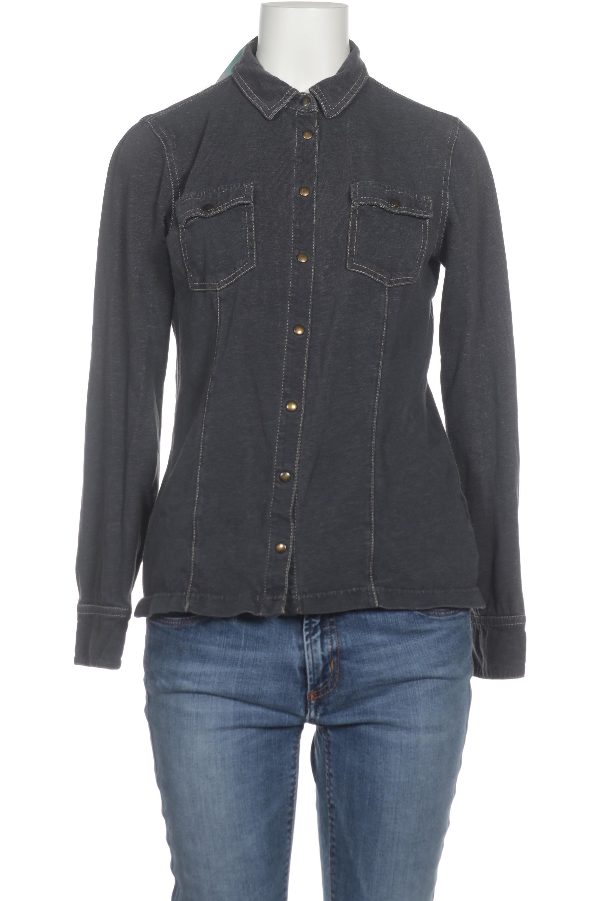 

hessnatur Damen Bluse, grau, Gr. 36