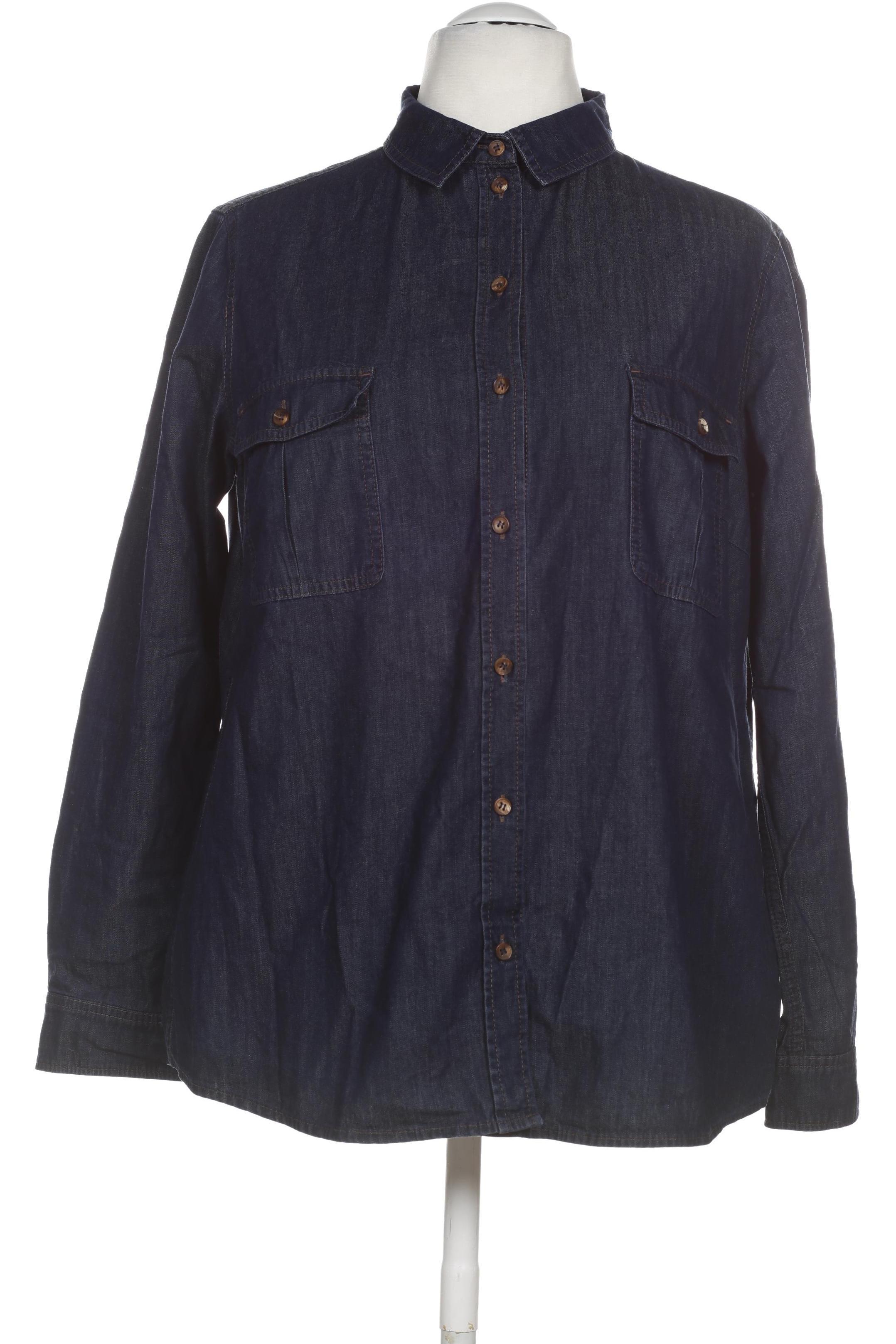 

hessnatur Damen Bluse, blau, Gr. 46