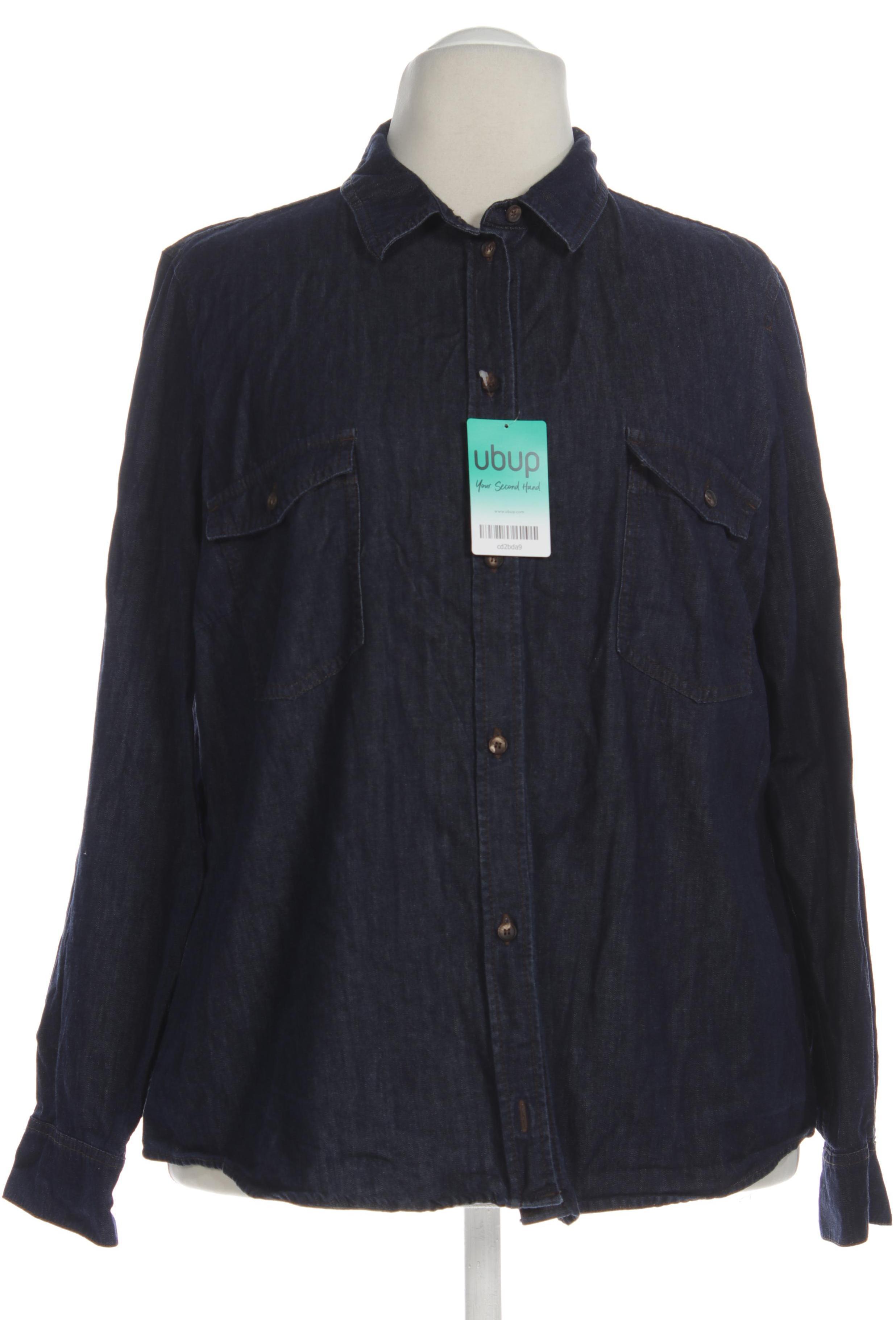 

hessnatur Damen Bluse, blau, Gr. 48