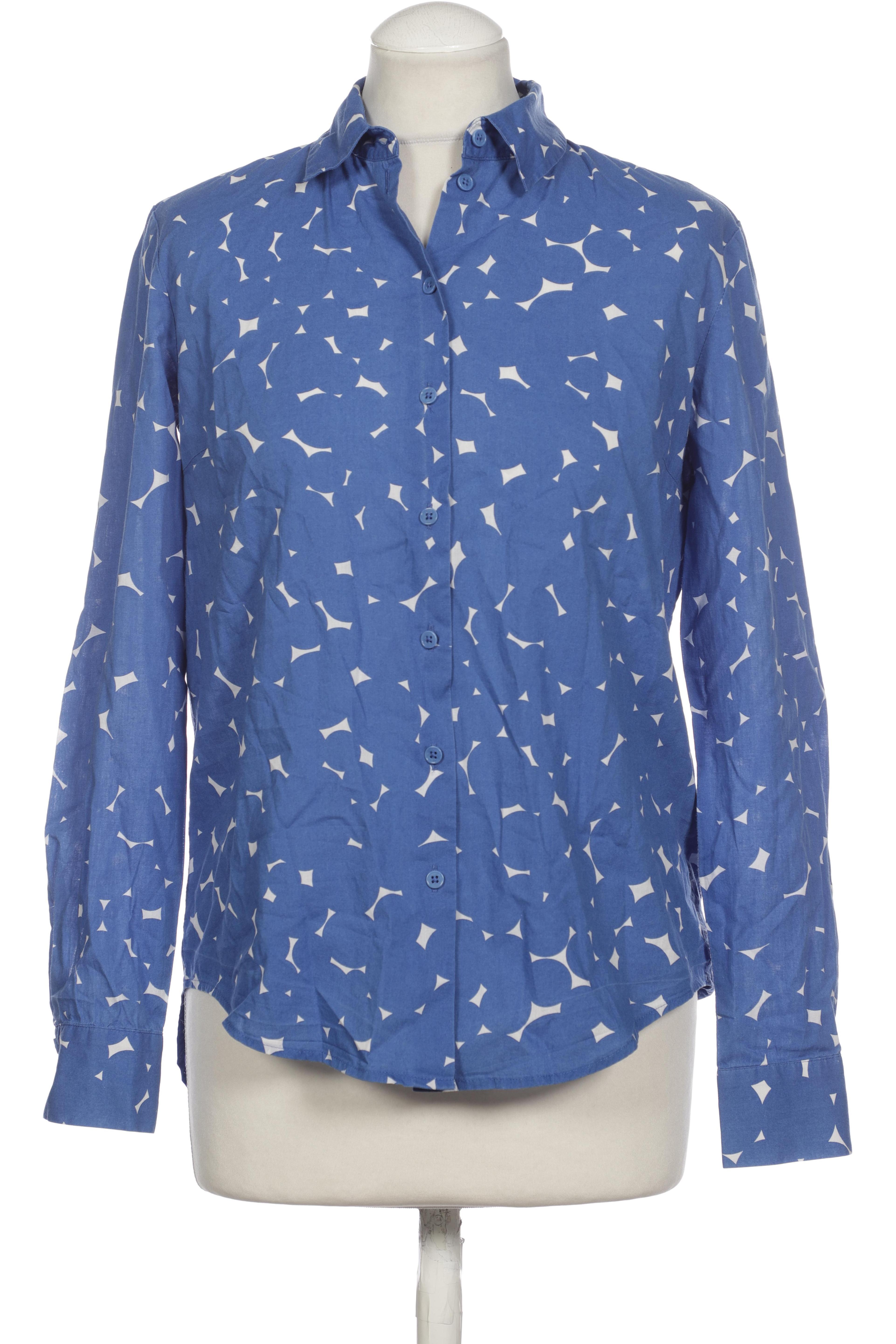 

hessnatur Damen Bluse, blau, Gr. 34