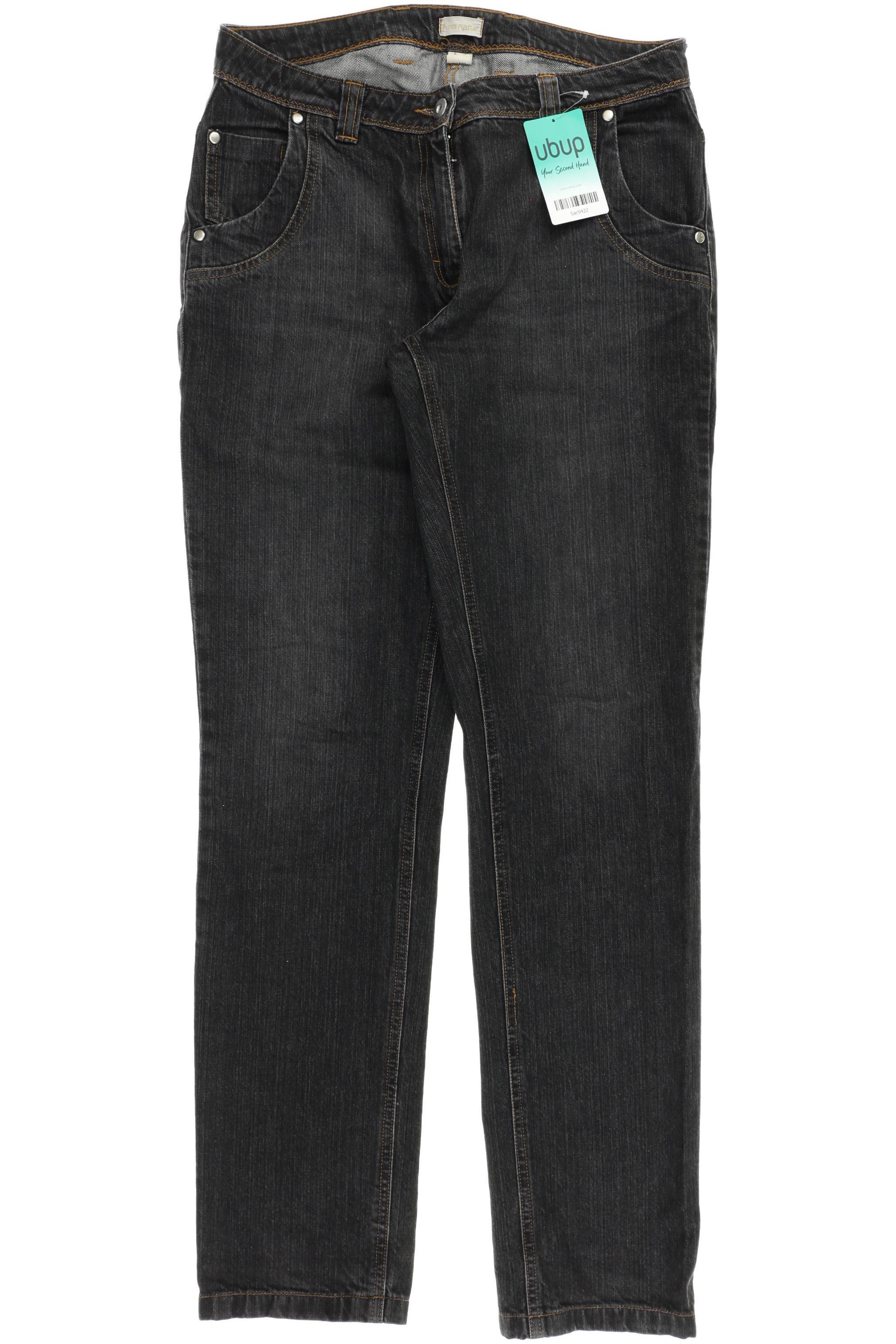 

hessnatur Damen Jeans, schwarz, Gr. 38