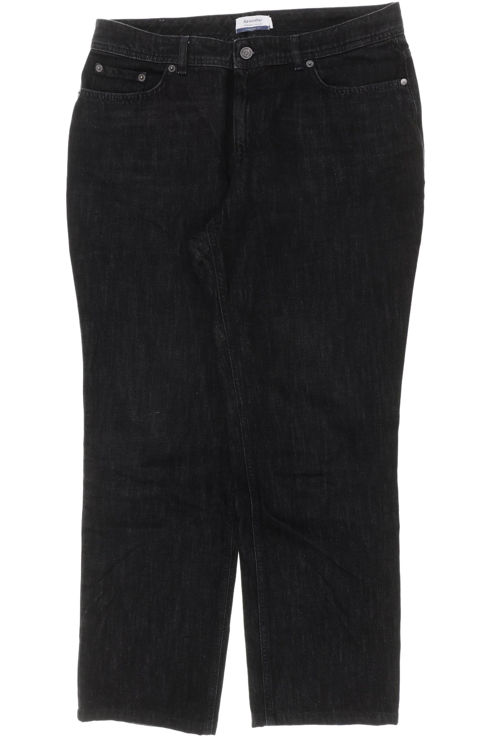 

hessnatur Damen Jeans, schwarz, Gr. 32