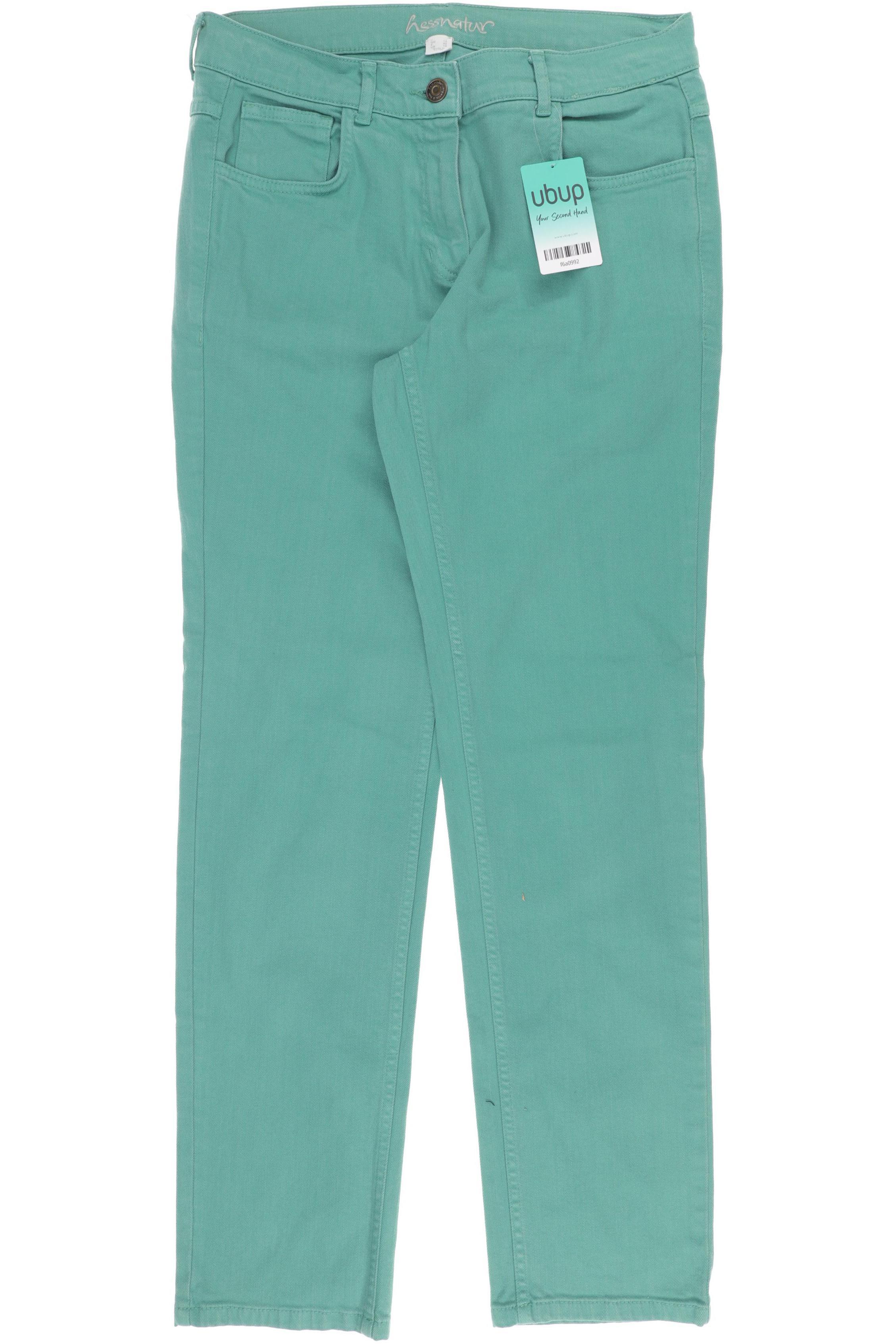 

hessnatur Damen Jeans, grün, Gr. 40