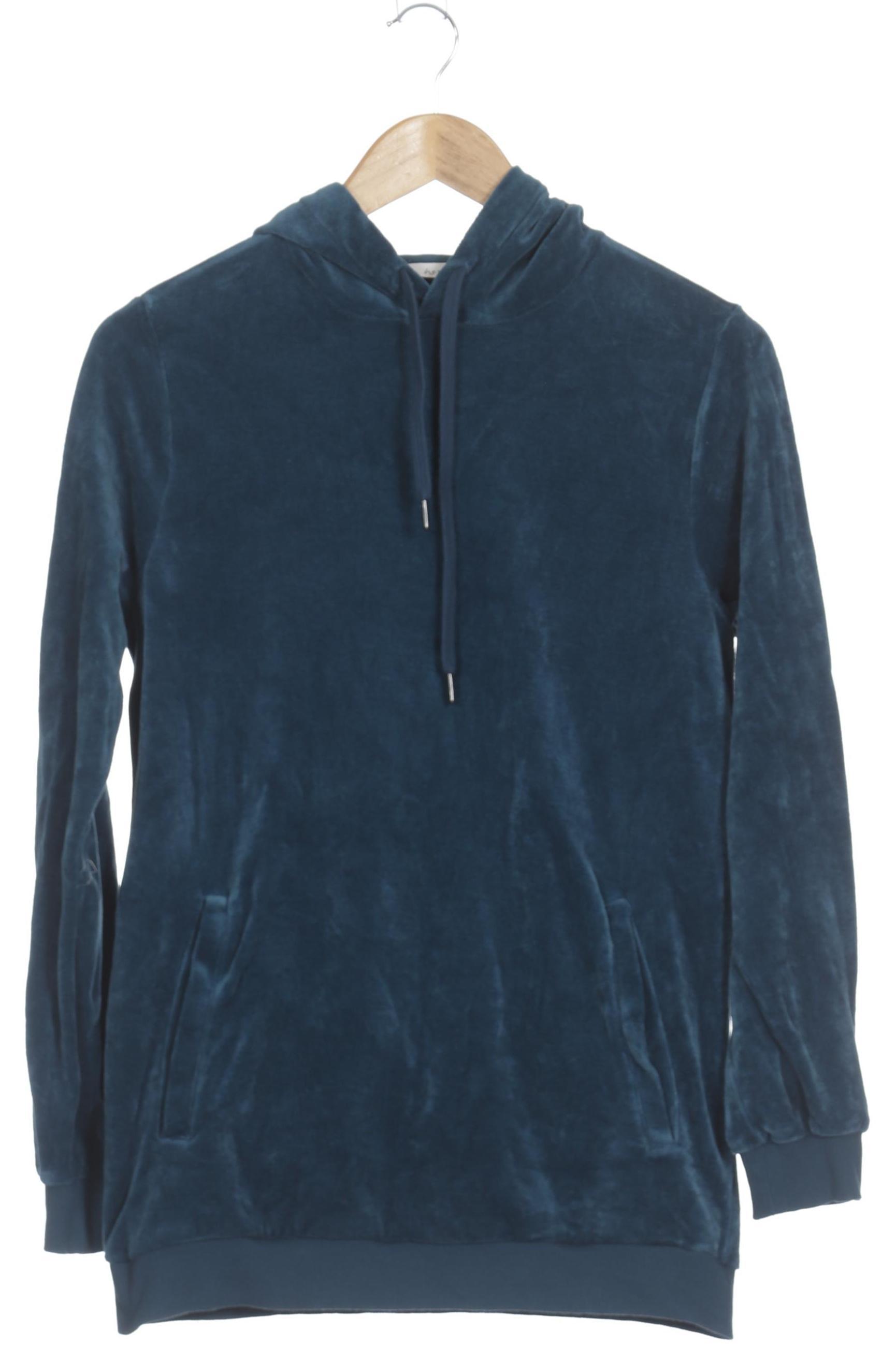 

hessnatur Damen Kapuzenpullover, türkis, Gr.