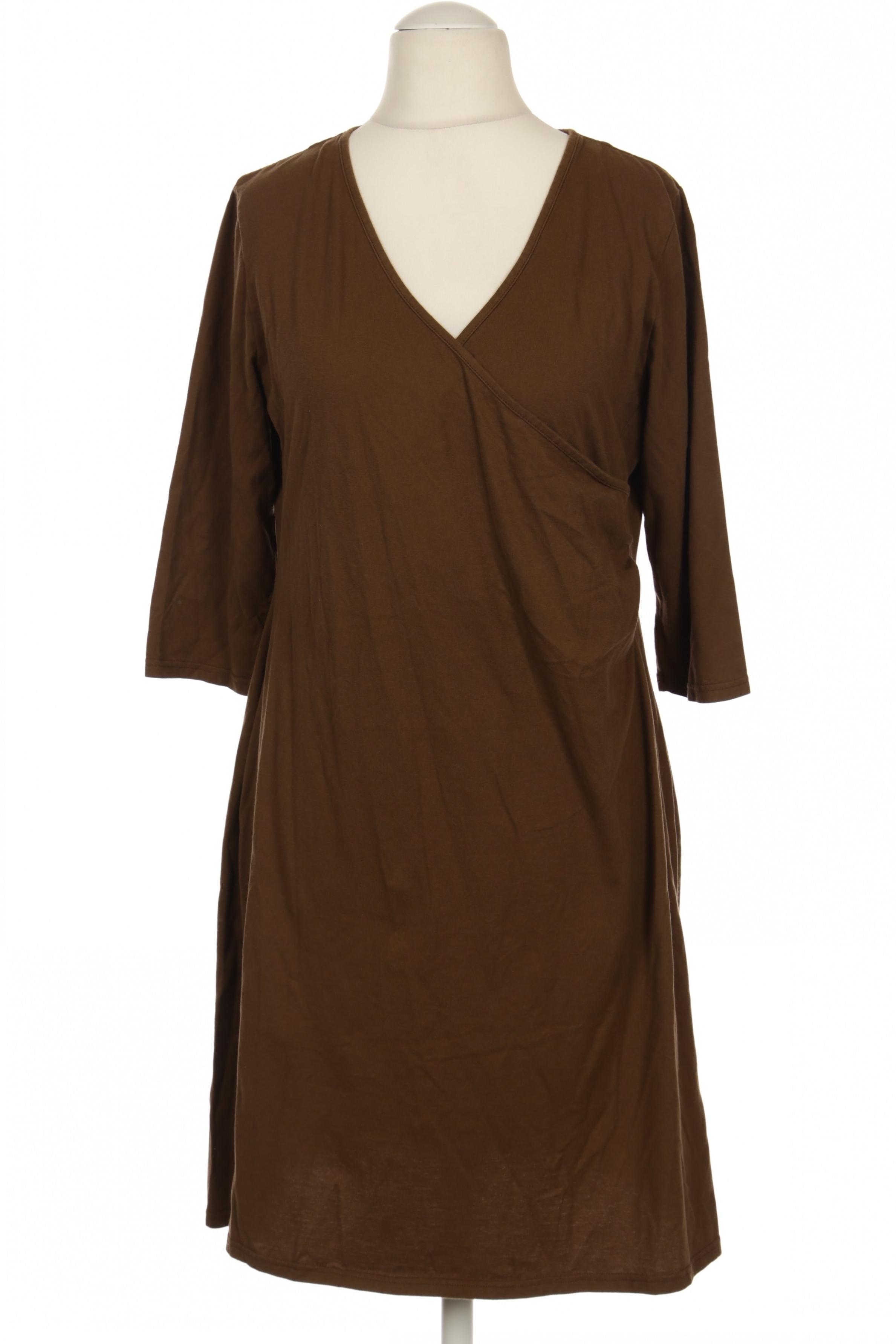 

hessnatur Damen Kleid, braun, Gr. 46