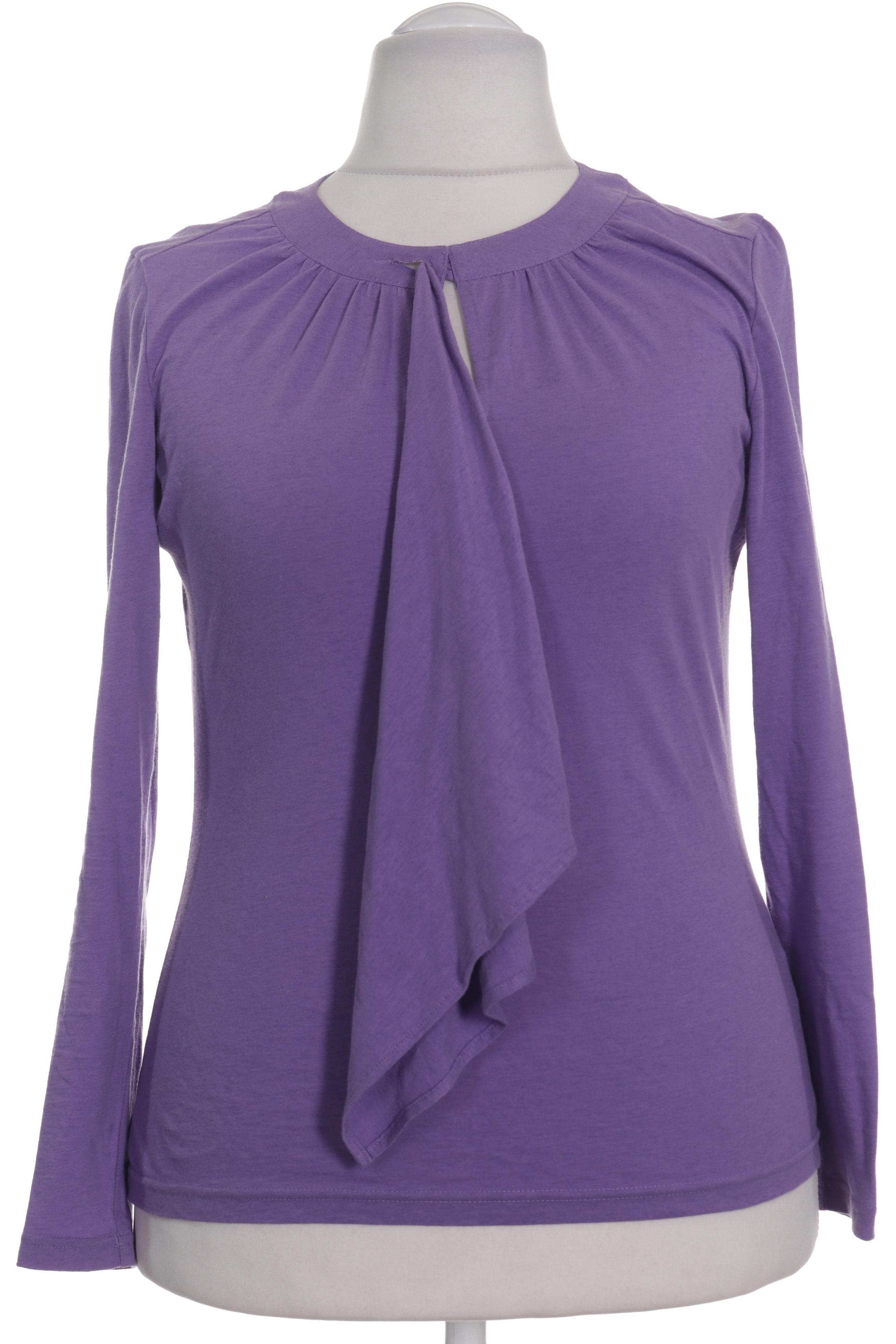 

hessnatur Damen Langarmshirt, lila, Gr. 40