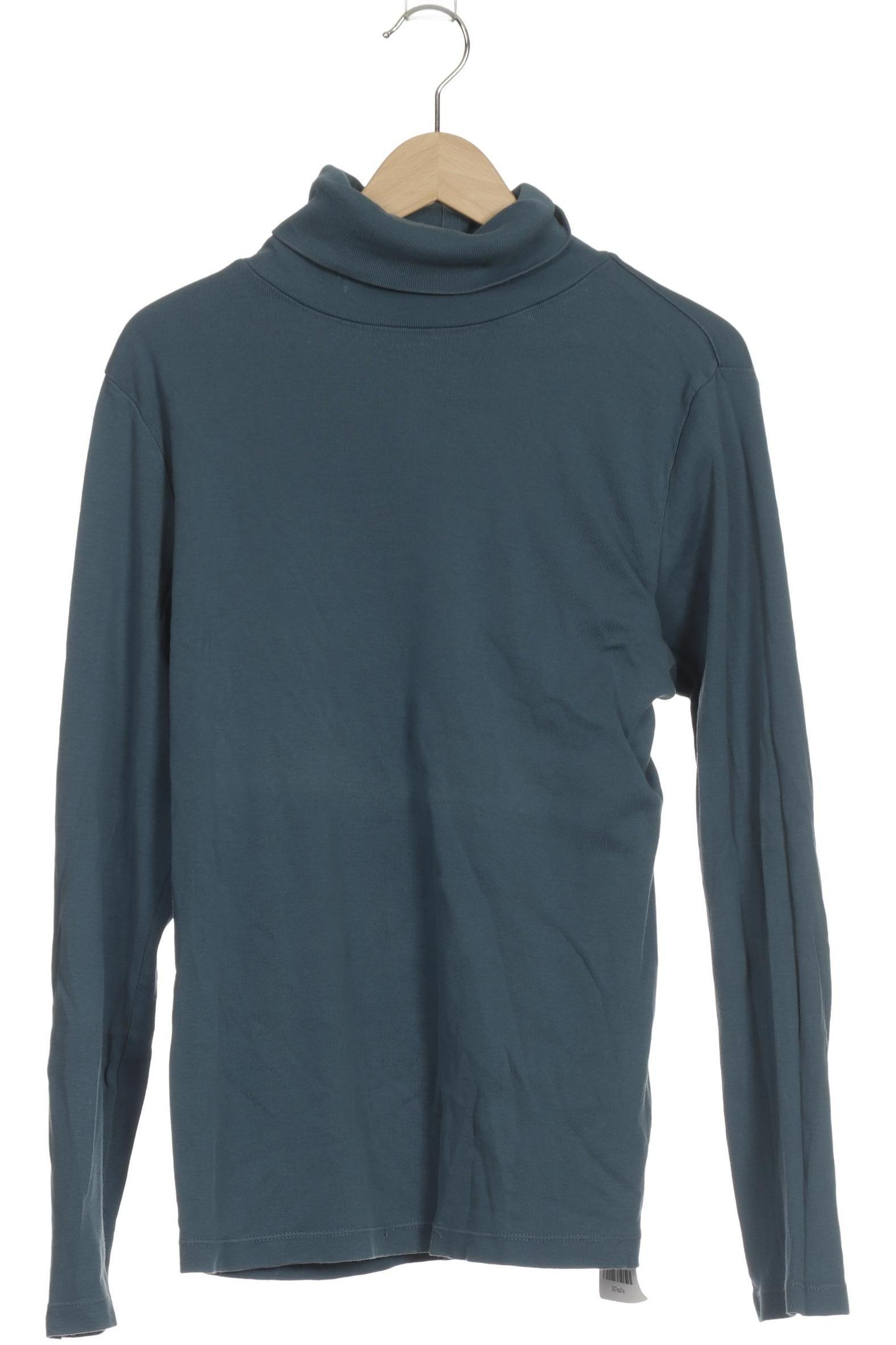 

hessnatur Damen Langarmshirt, blau, Gr. 40