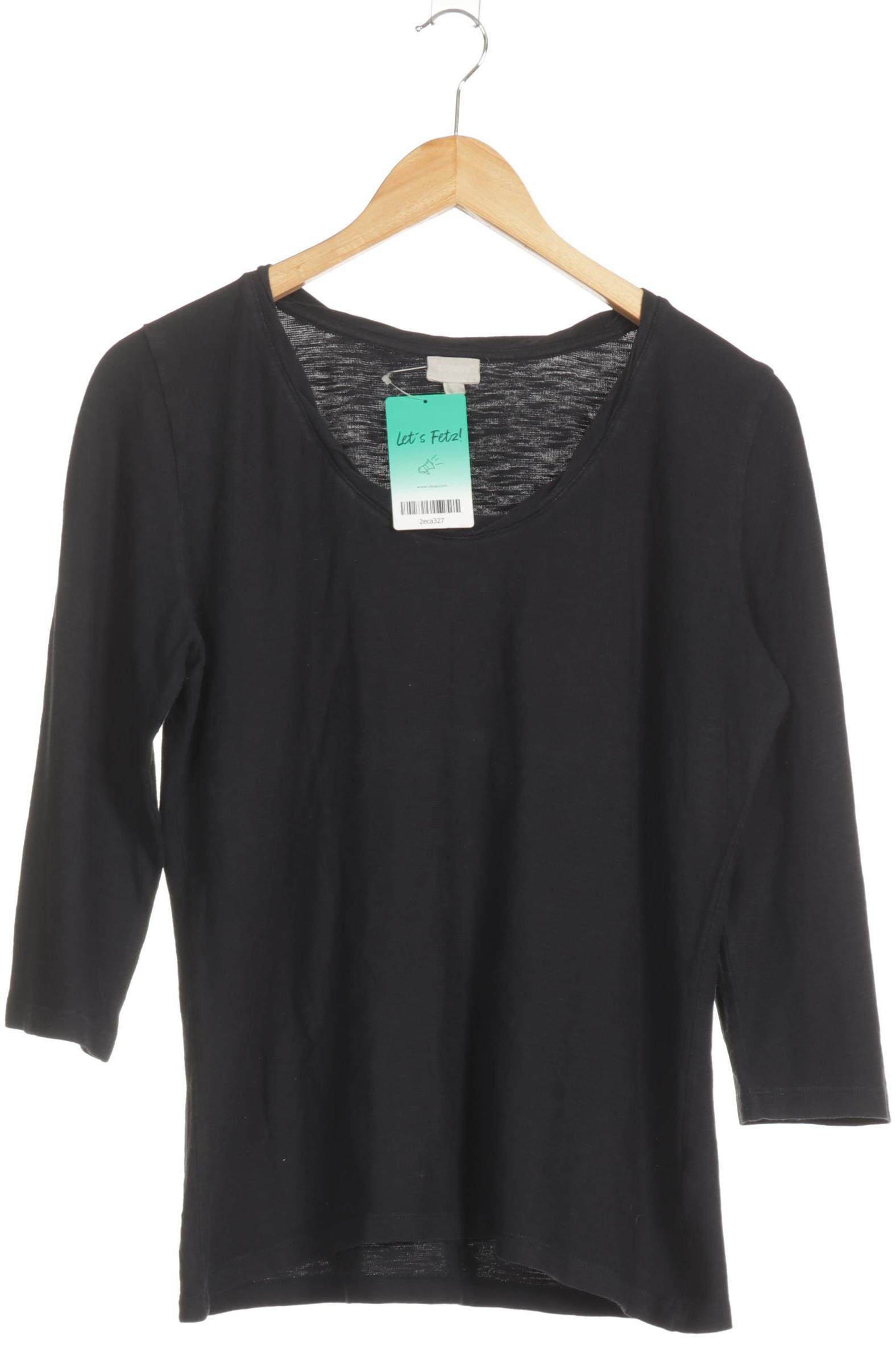 

hessnatur Damen Langarmshirt, blau, Gr.