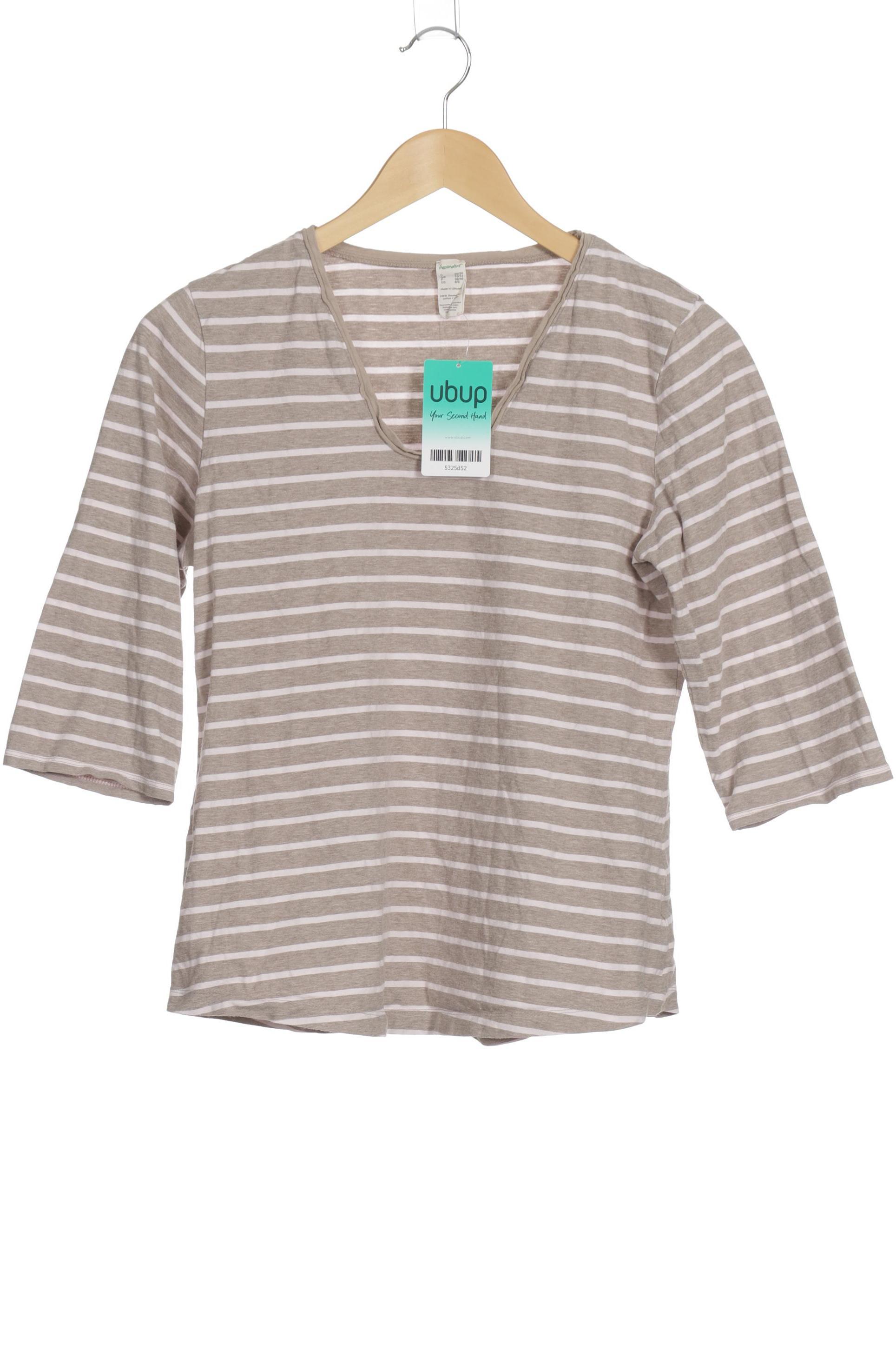 

hessnatur Damen Langarmshirt, beige, Gr. 36