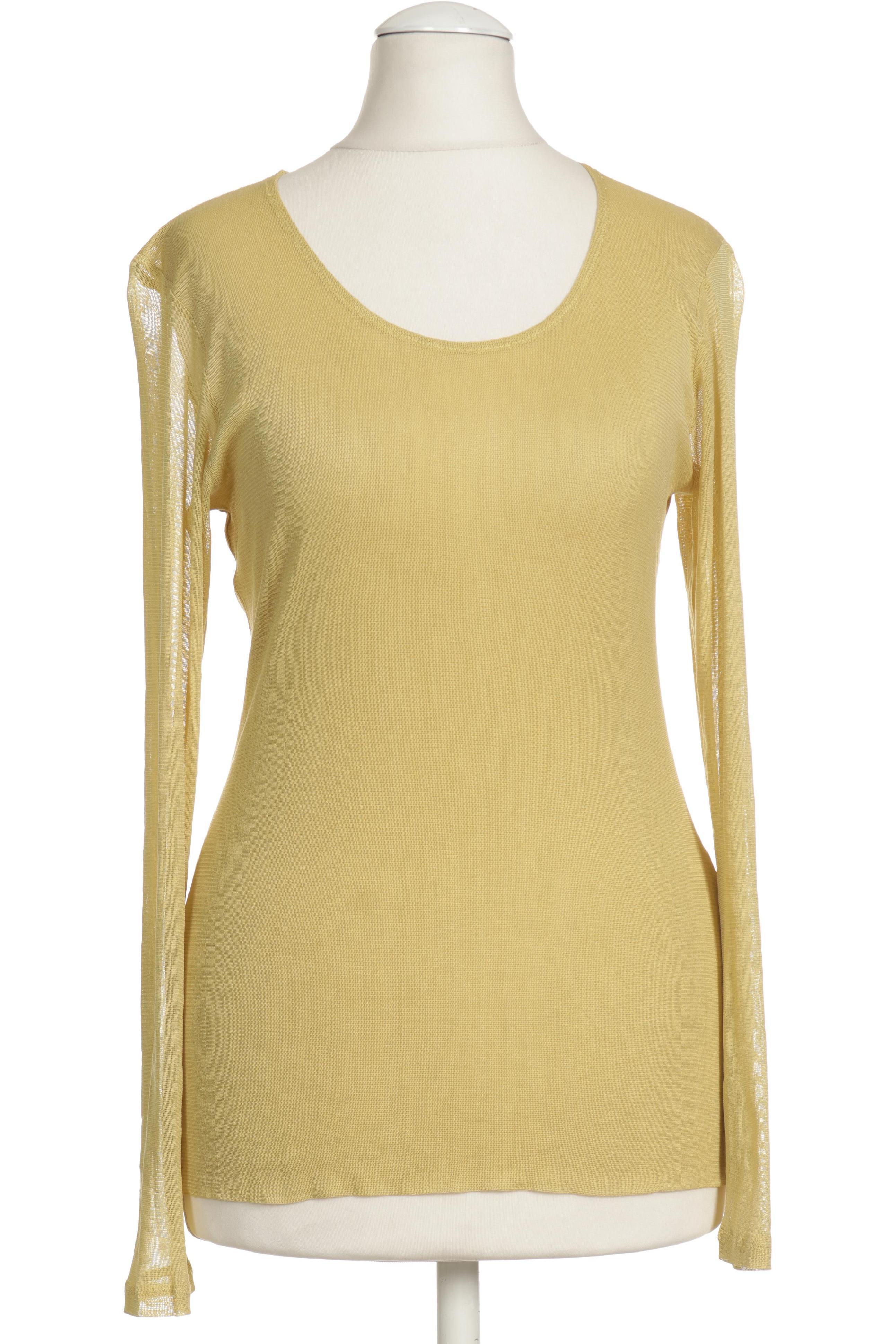 

hessnatur Damen Langarmshirt, gelb, Gr. 36