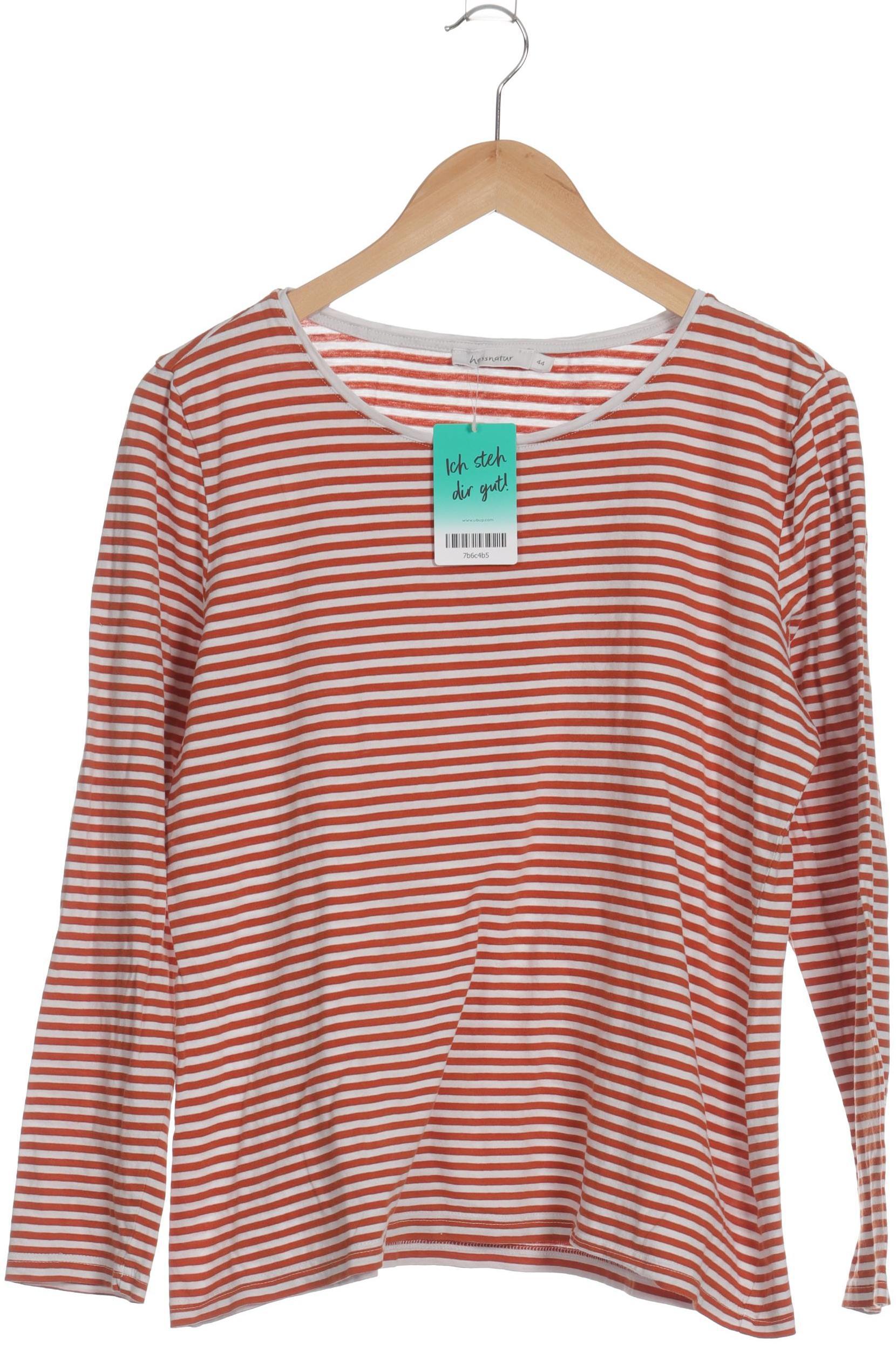 

hessnatur Damen Langarmshirt, braun, Gr. 44