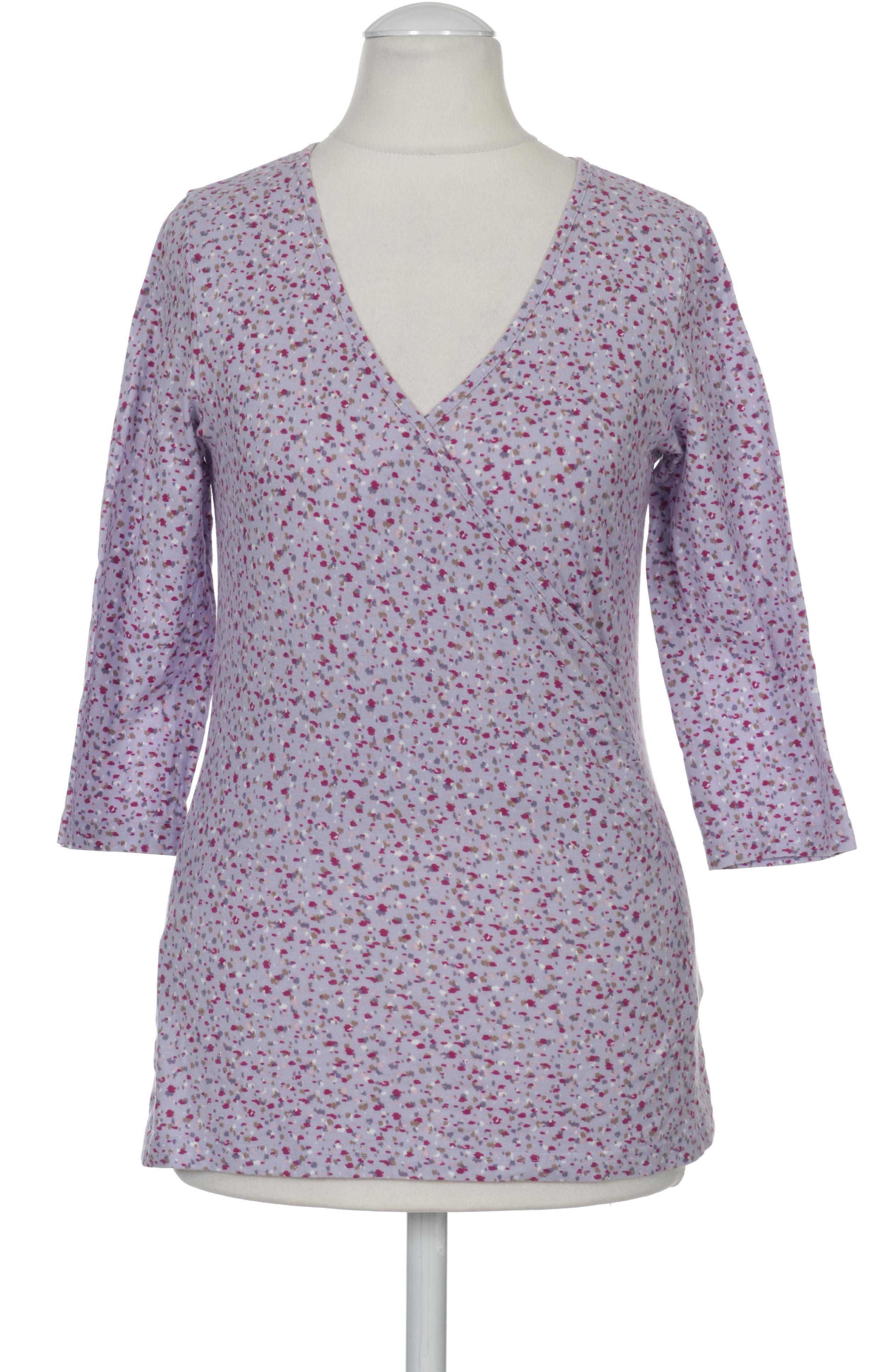 

hessnatur Damen Langarmshirt, lila, Gr. 34