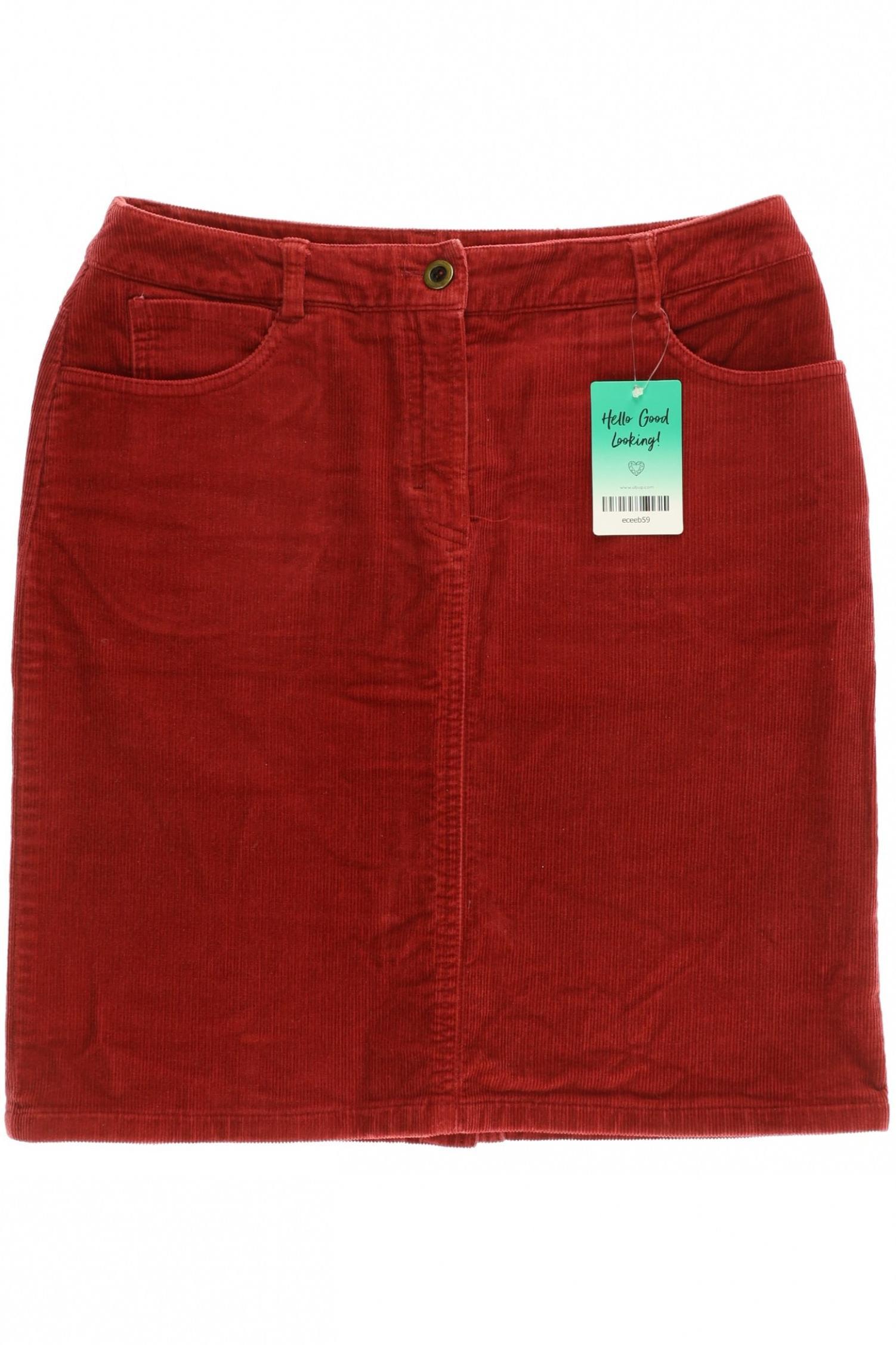 

hessnatur Damen Rock, rot, Gr. 36