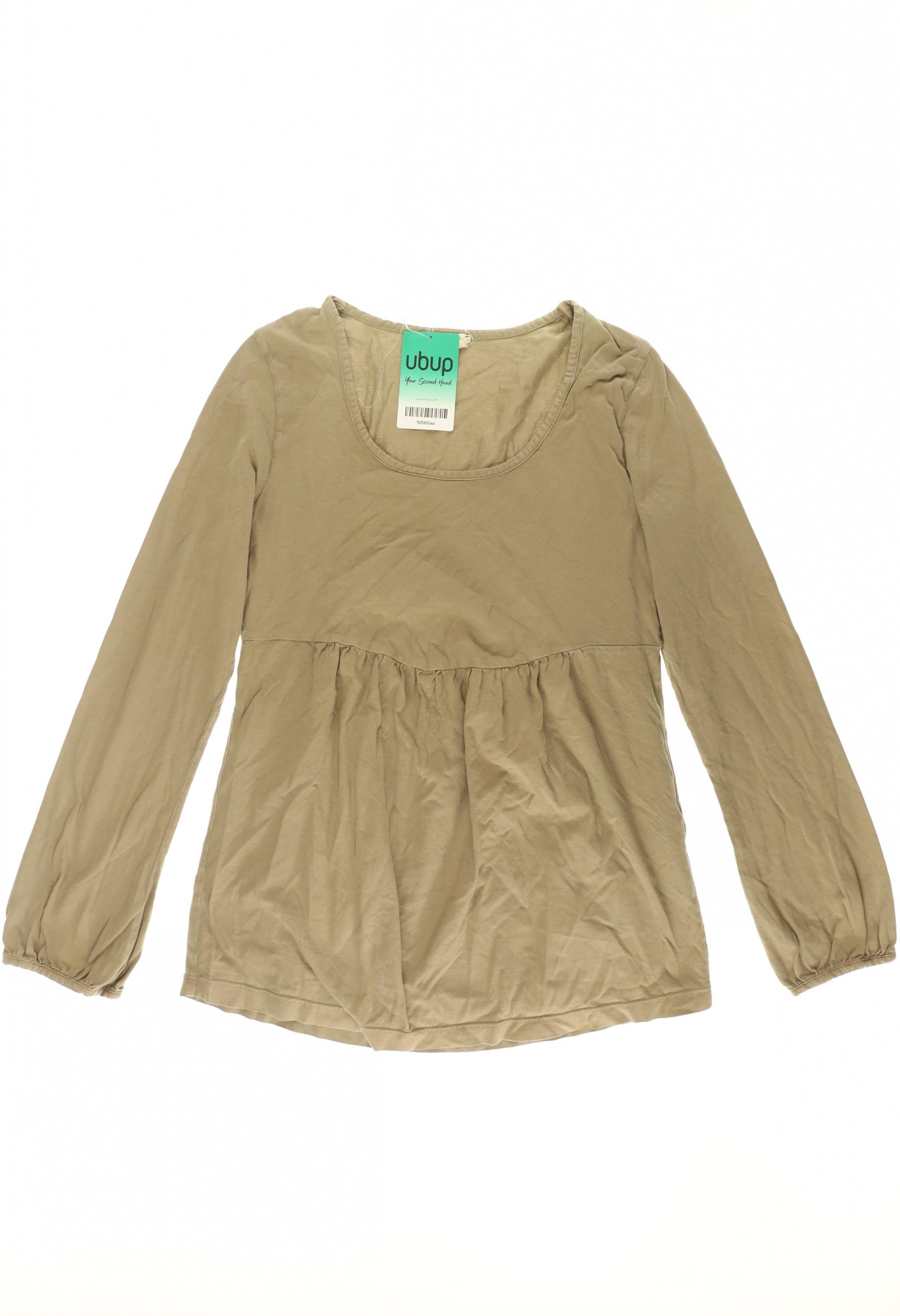 

hessnatur Damen Langarmshirt, beige, Gr. 34
