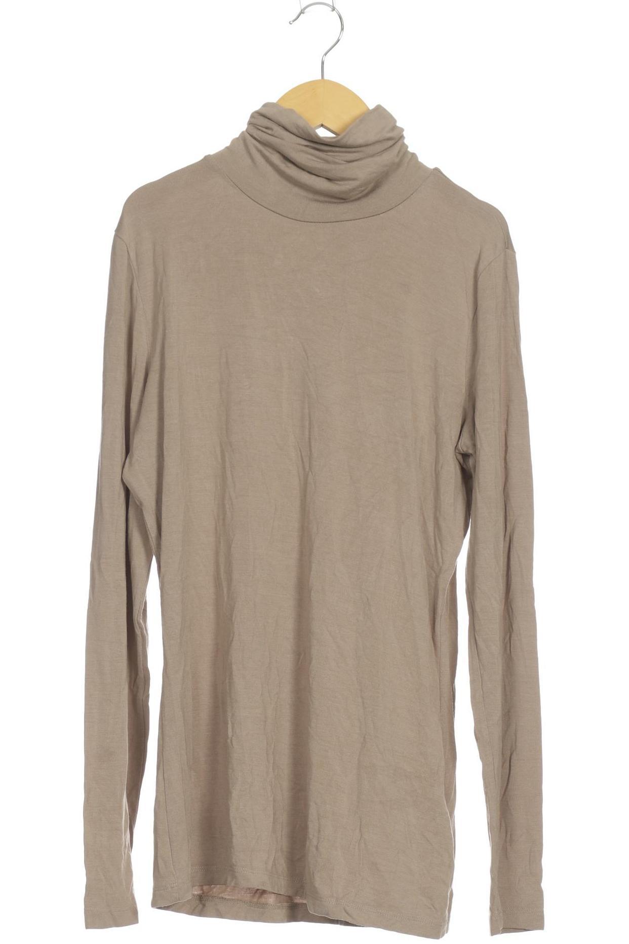 

hessnatur Damen Langarmshirt, beige, Gr. 40