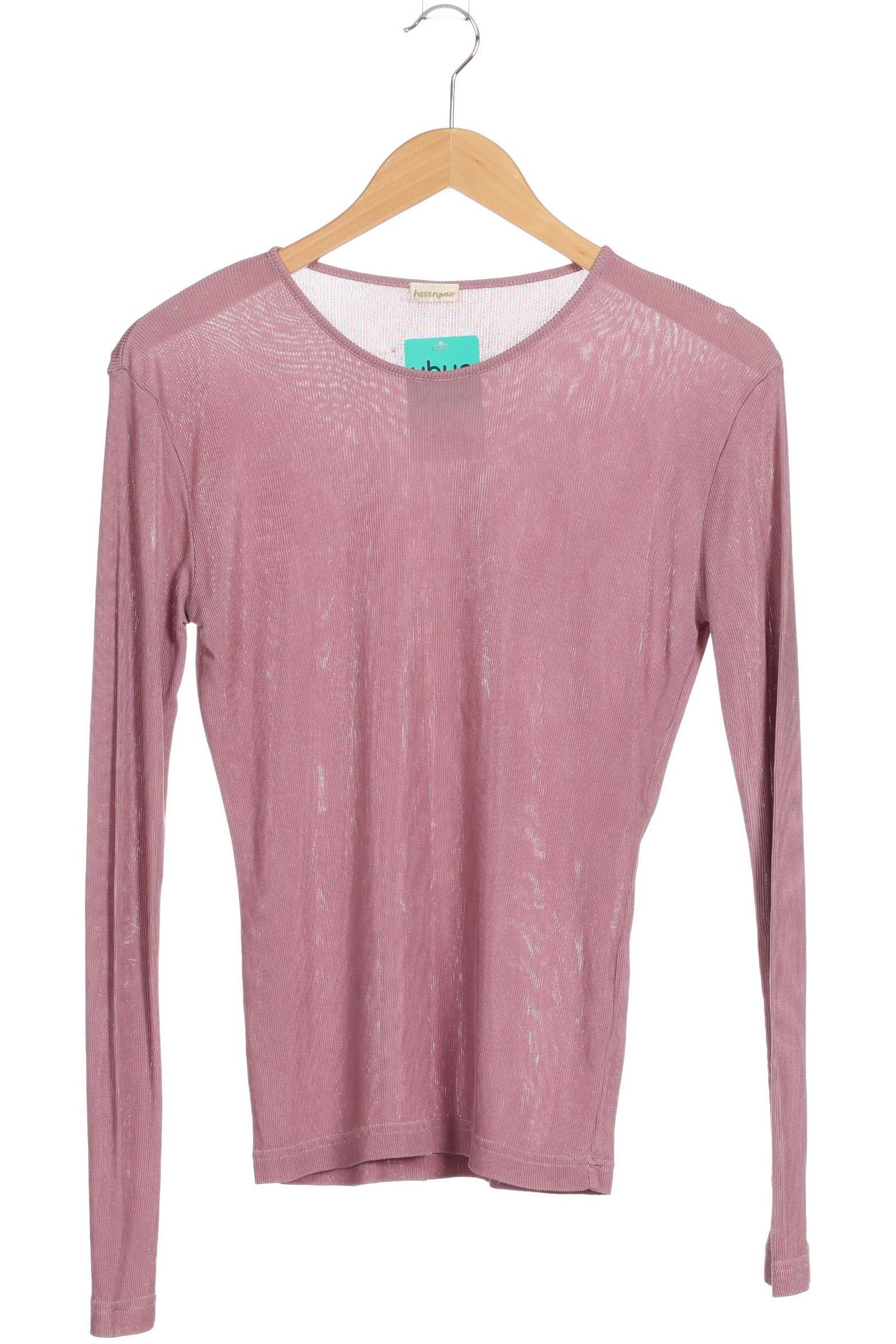 

hessnatur Damen Langarmshirt, pink, Gr. 38