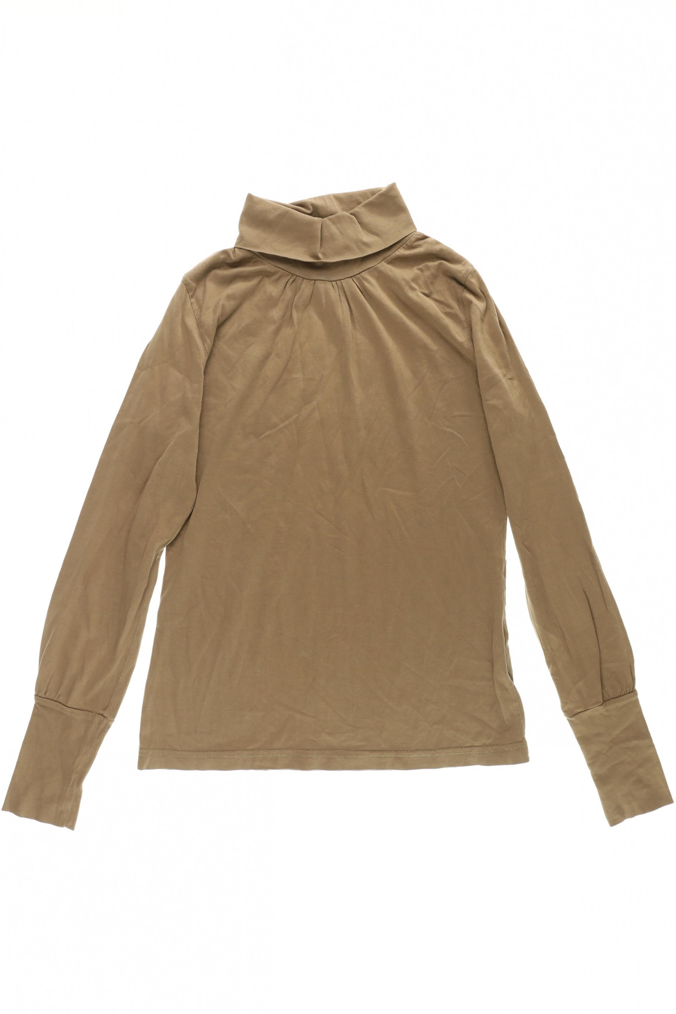 

hessnatur Damen Langarmshirt, braun, Gr. 36