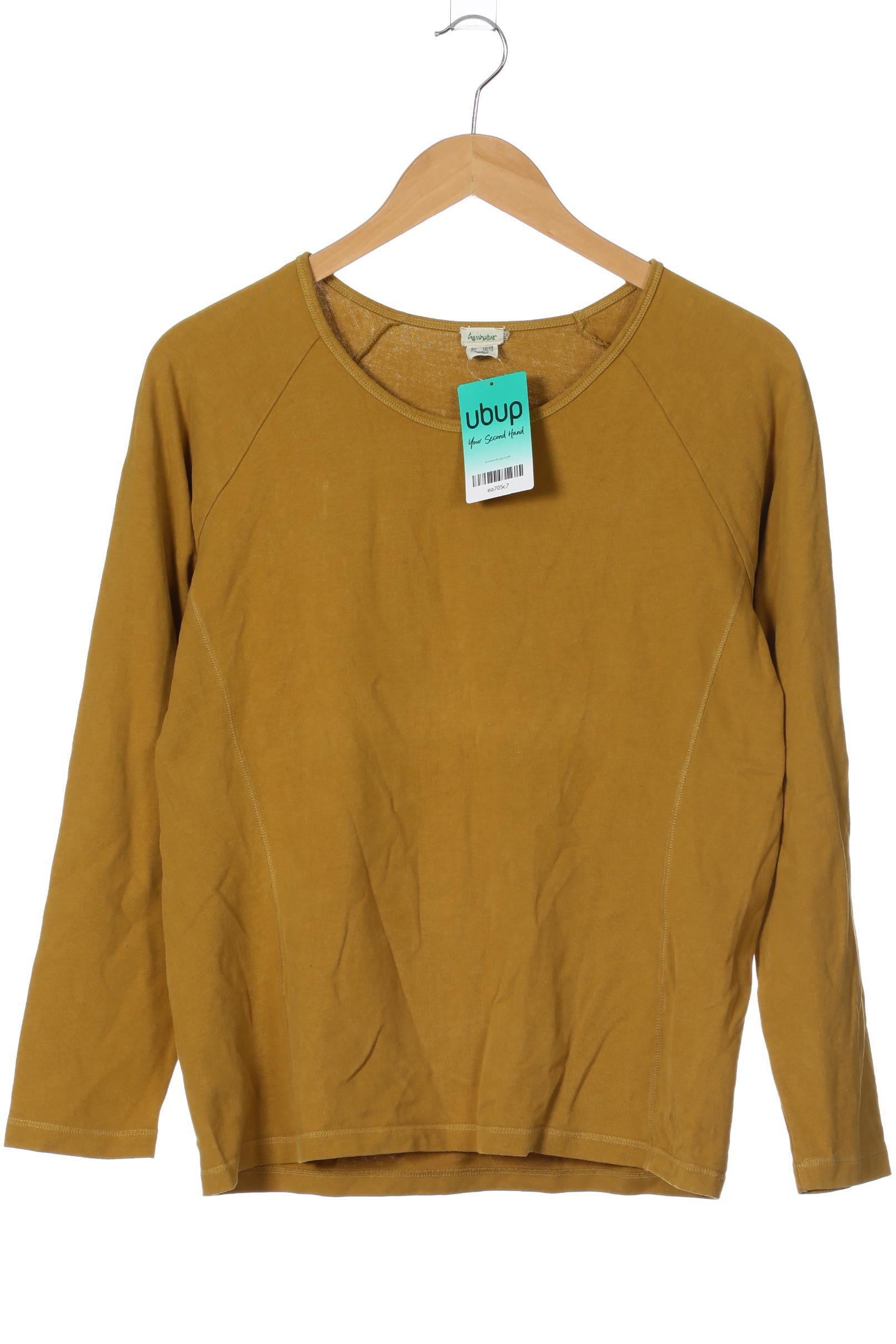 

hessnatur Damen Langarmshirt, orange, Gr. 40