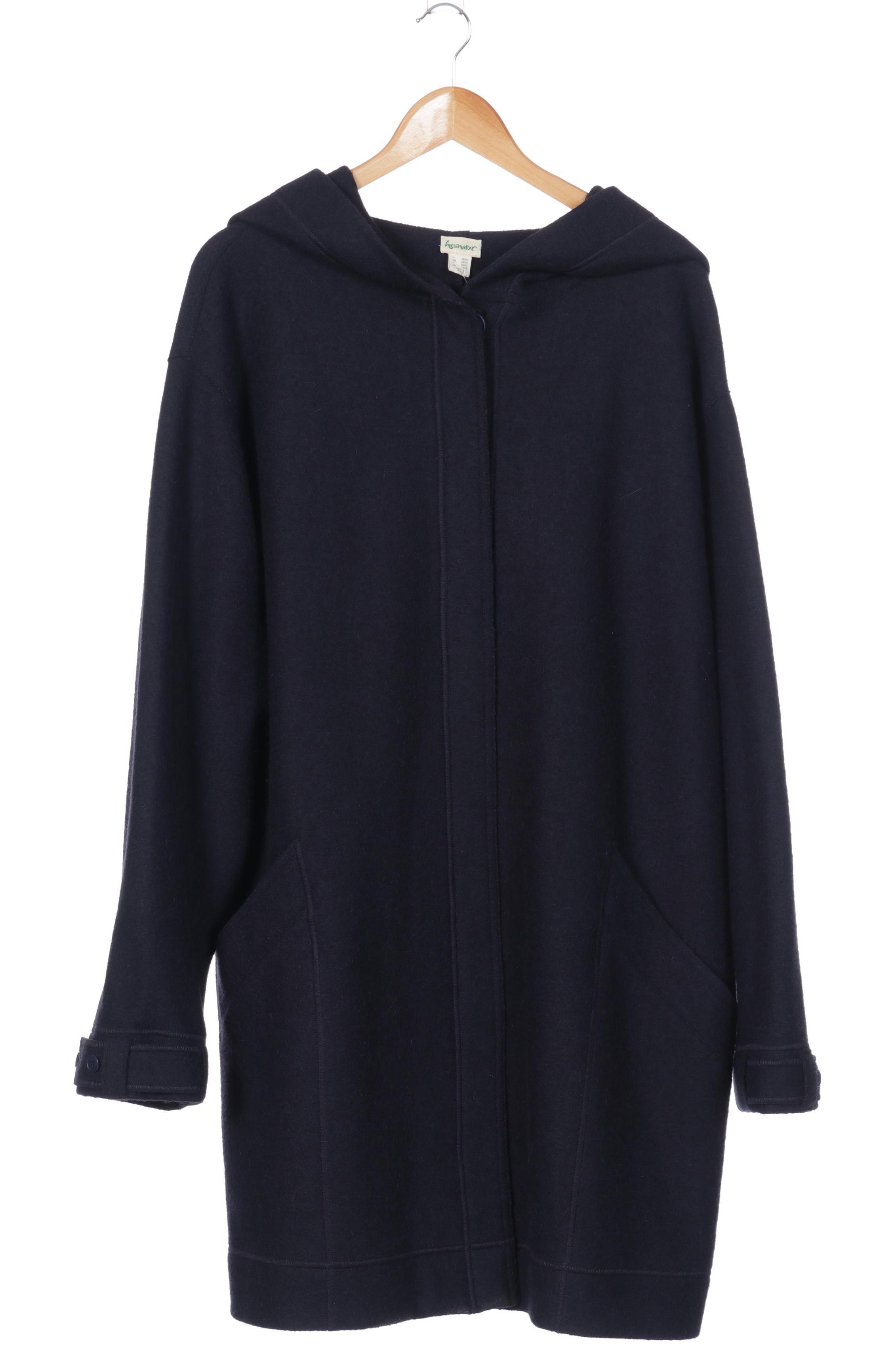 

hessnatur Damen Mantel, blau, Gr. 48