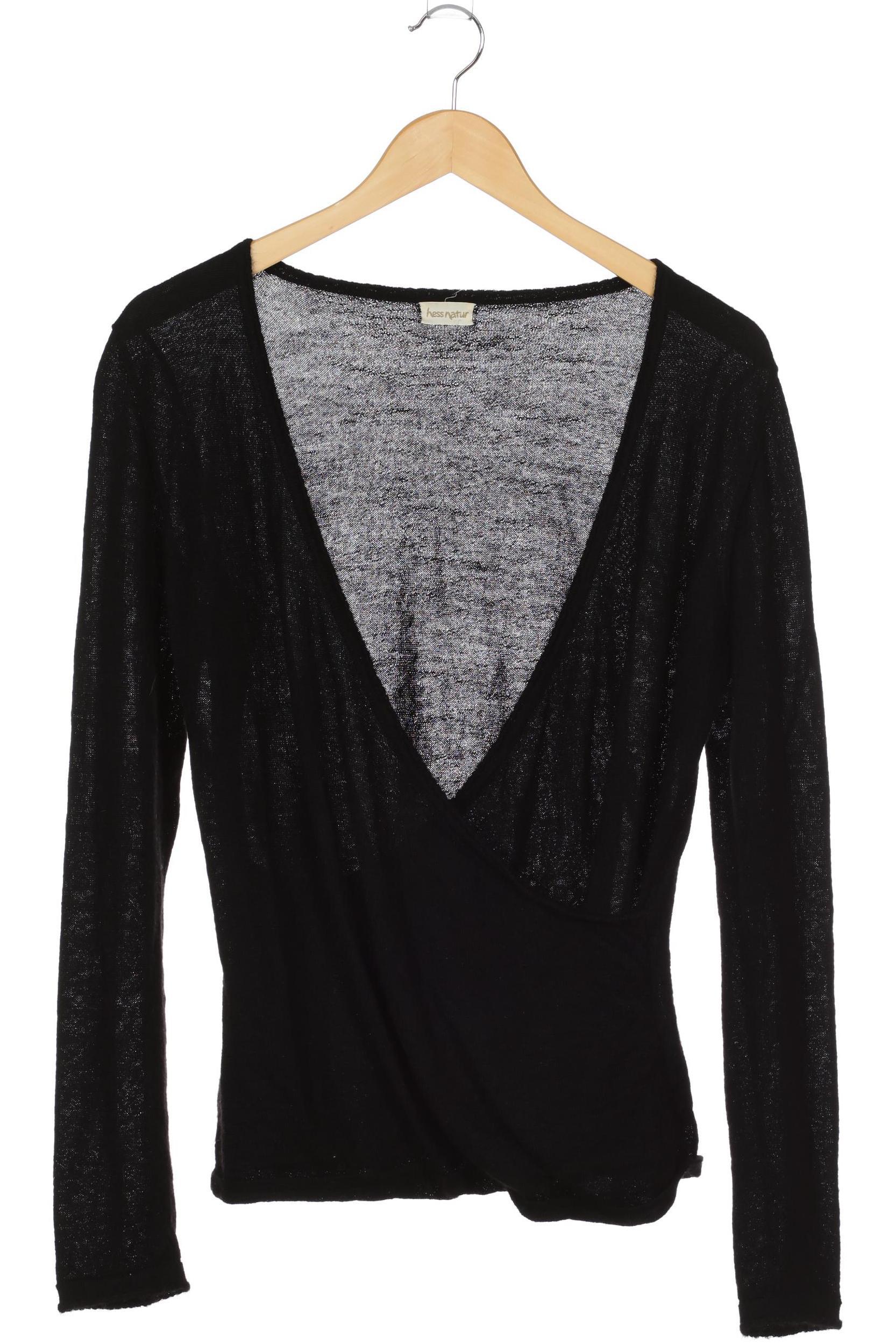 

hessnatur Damen Pullover, schwarz, Gr.