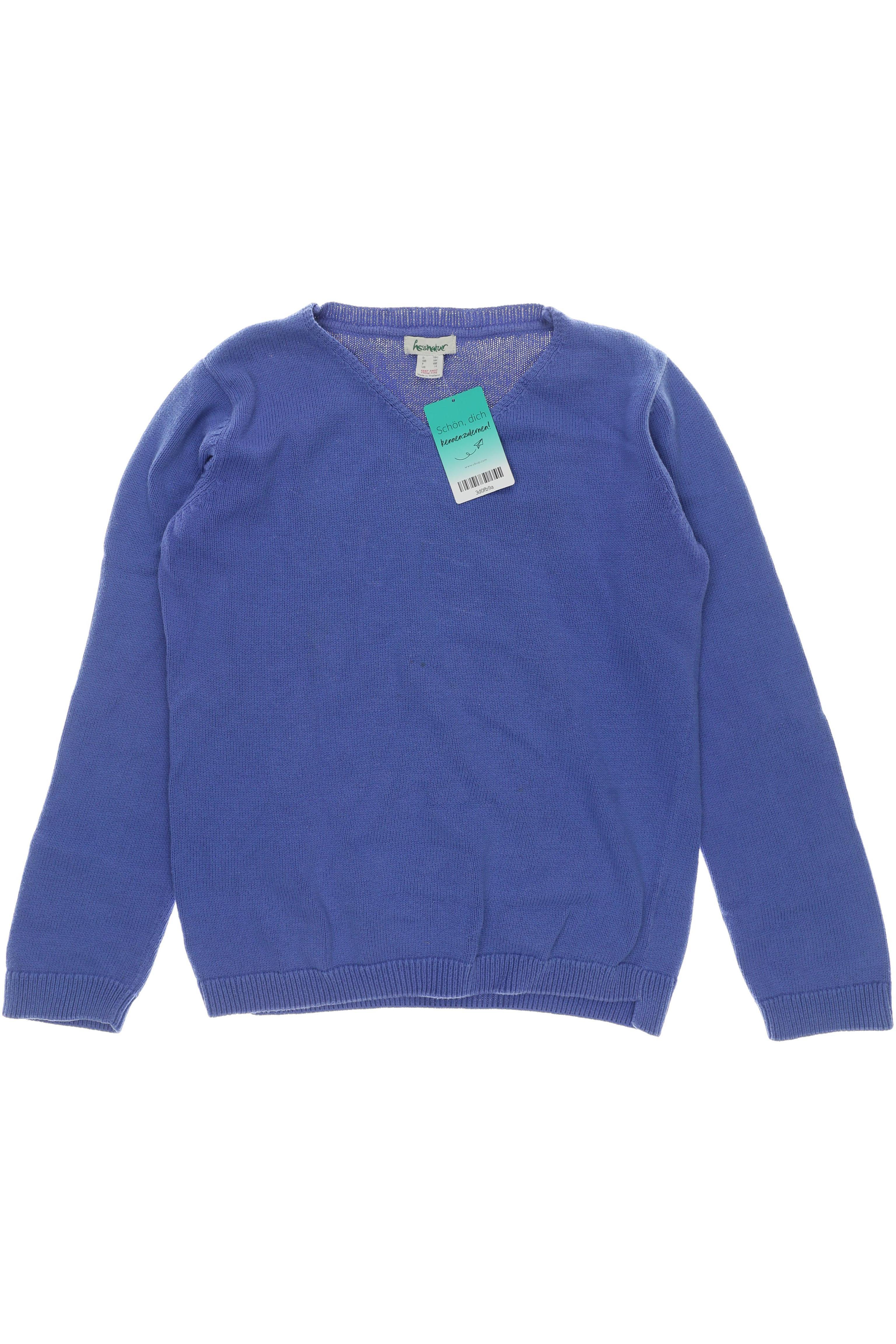 

hessnatur Mädchen Pullover, blau, Gr. 164
