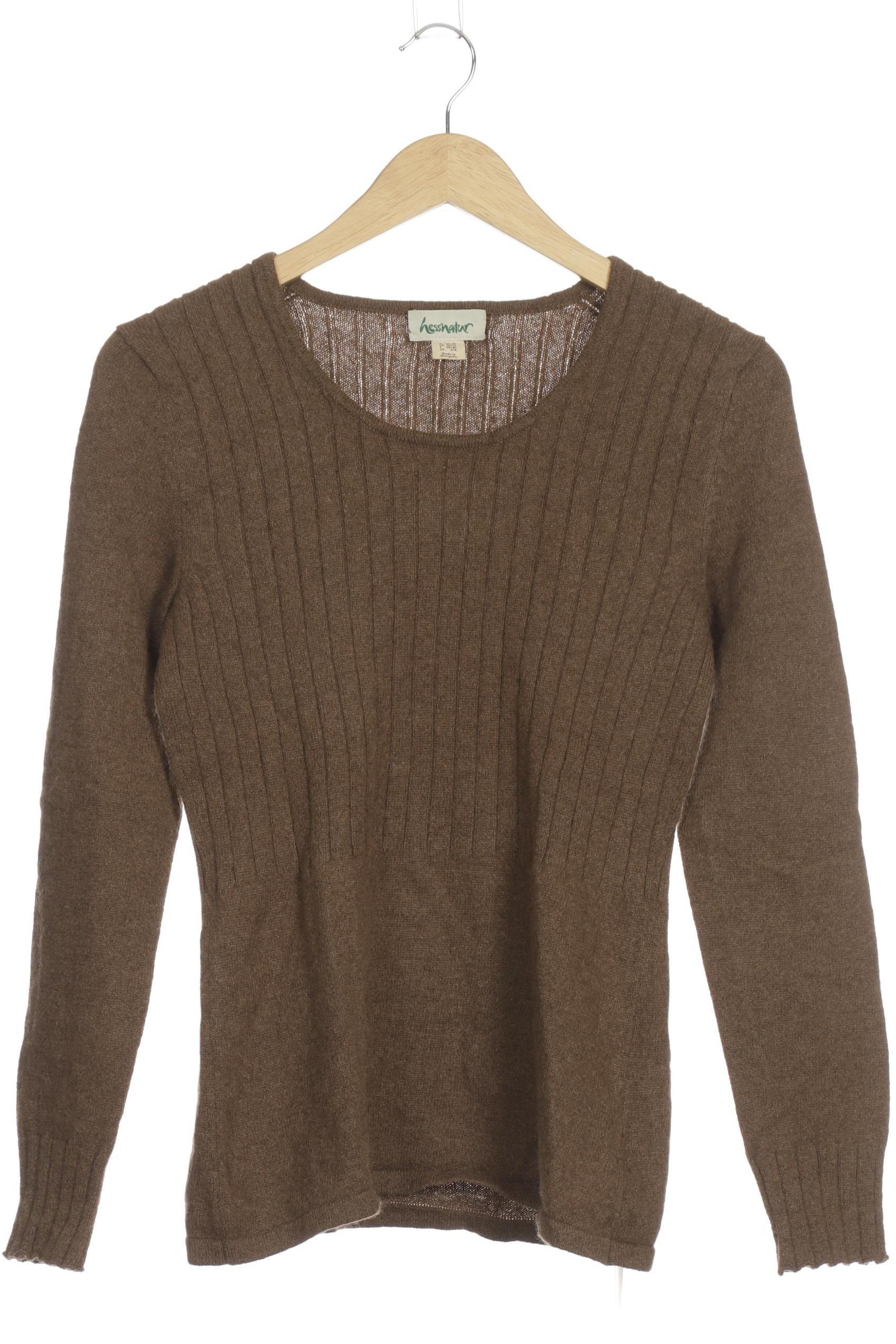 

hessnatur Damen Pullover, braun, Gr. 36