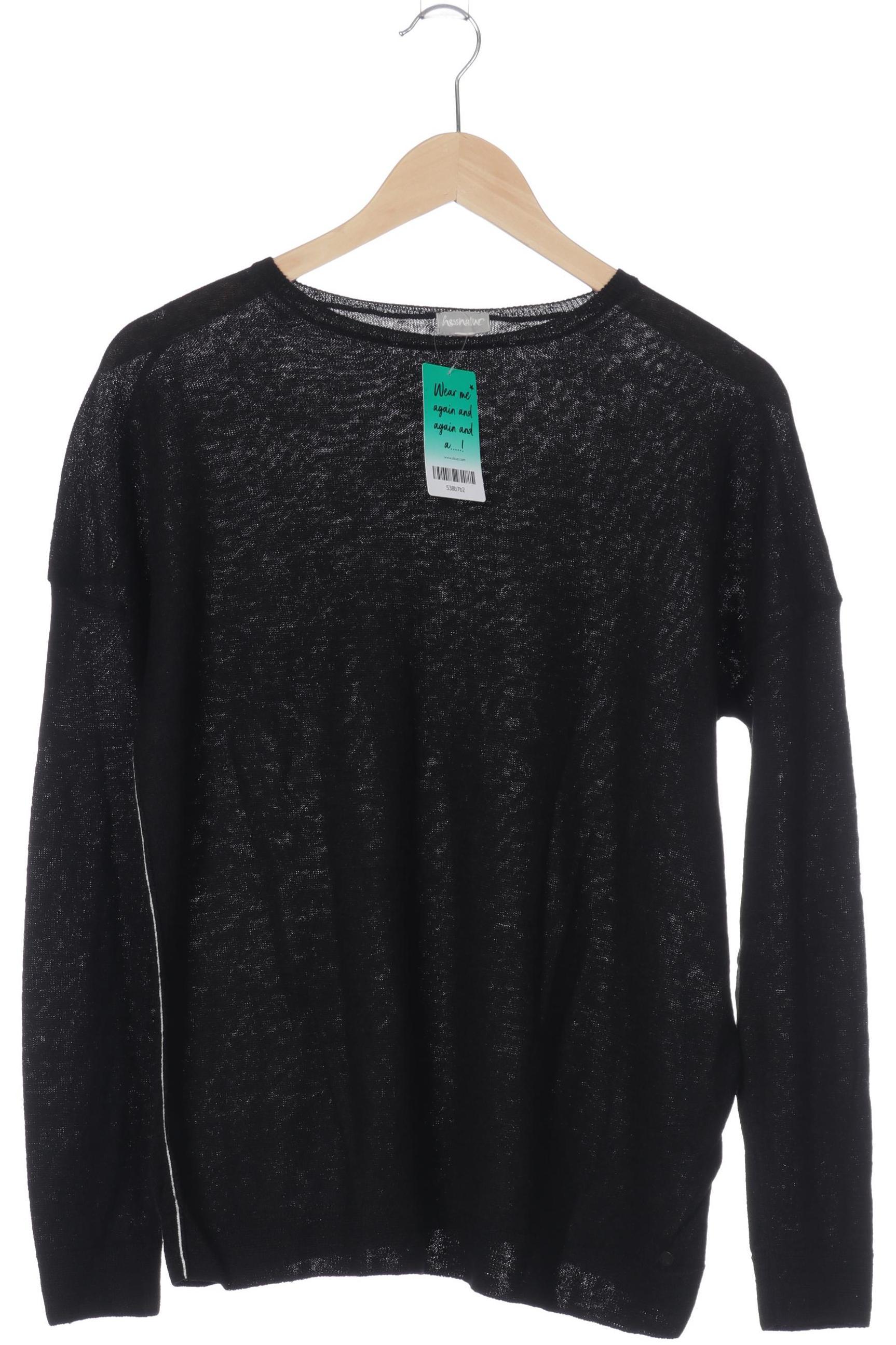 

hessnatur Damen Pullover, schwarz, Gr. 36