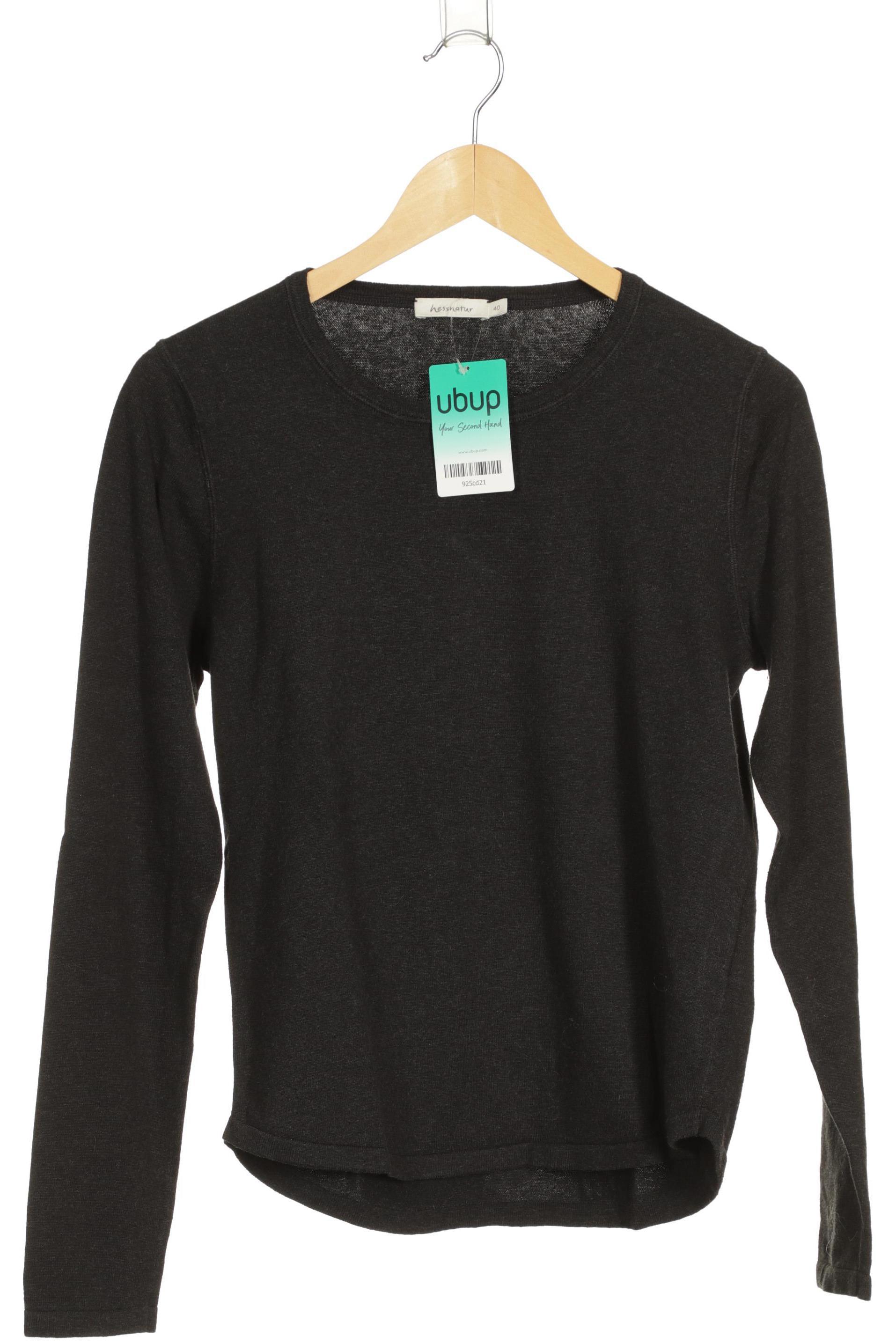 

hessnatur Damen Pullover, grau, Gr. 40