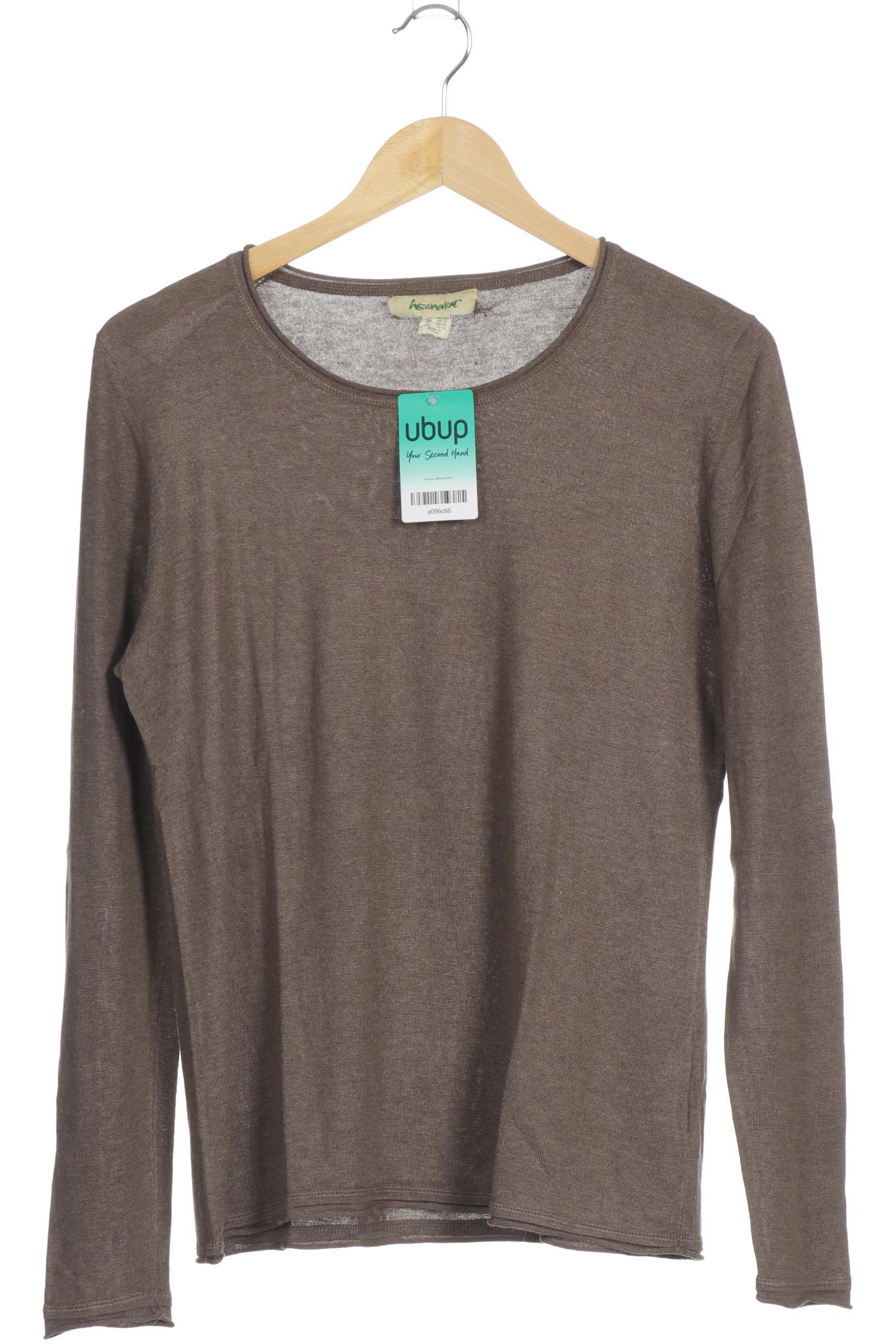 

hessnatur Damen Pullover, braun, Gr. 40