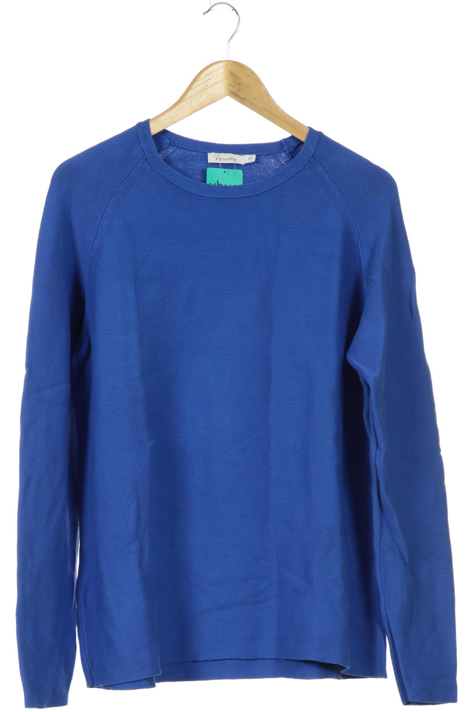 

hessnatur Damen Pullover, blau, Gr. 46