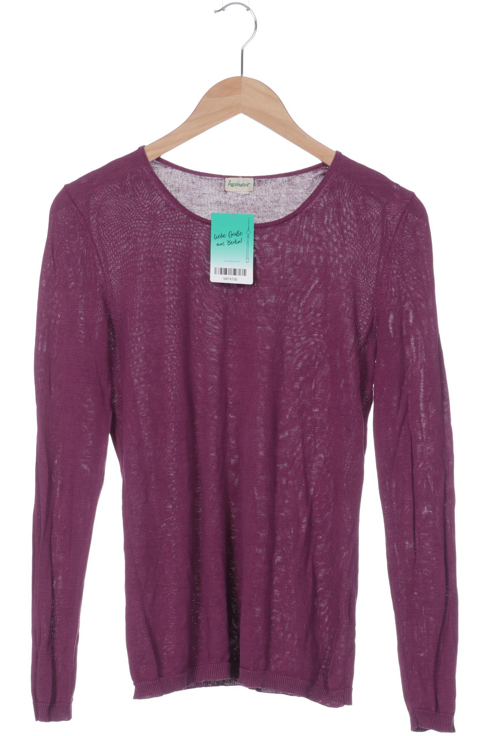 

hessnatur Damen Pullover, lila, Gr. 36