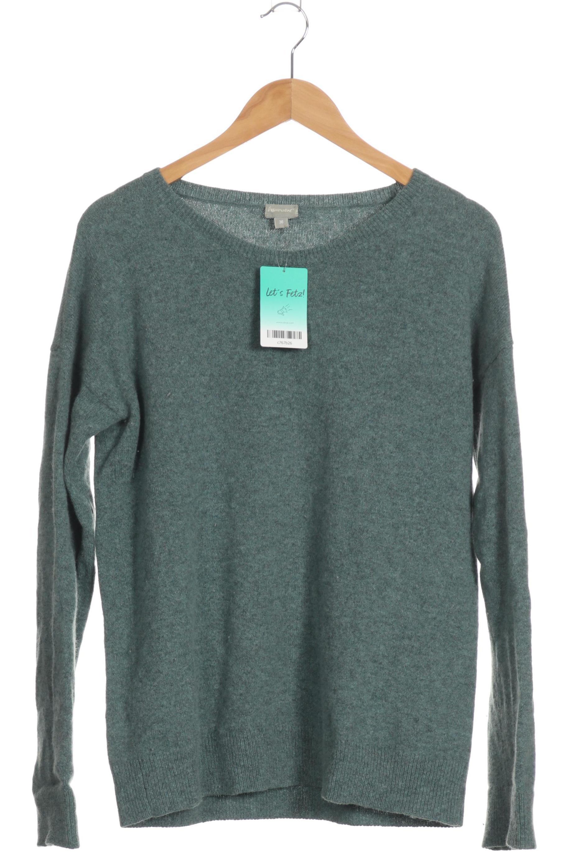 

hessnatur Damen Pullover, blau, Gr. 36