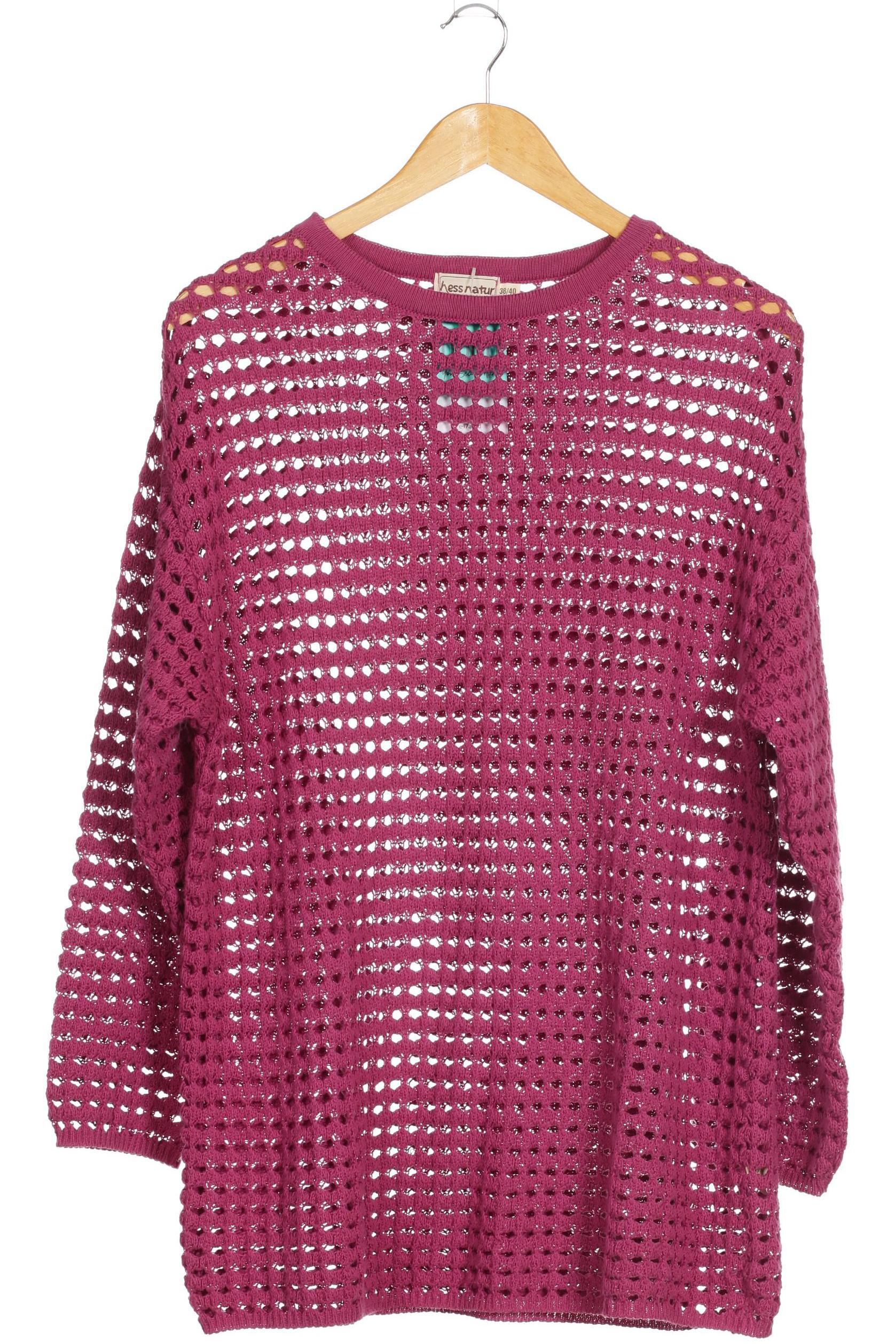 

hessnatur Damen Pullover, pink, Gr. 38