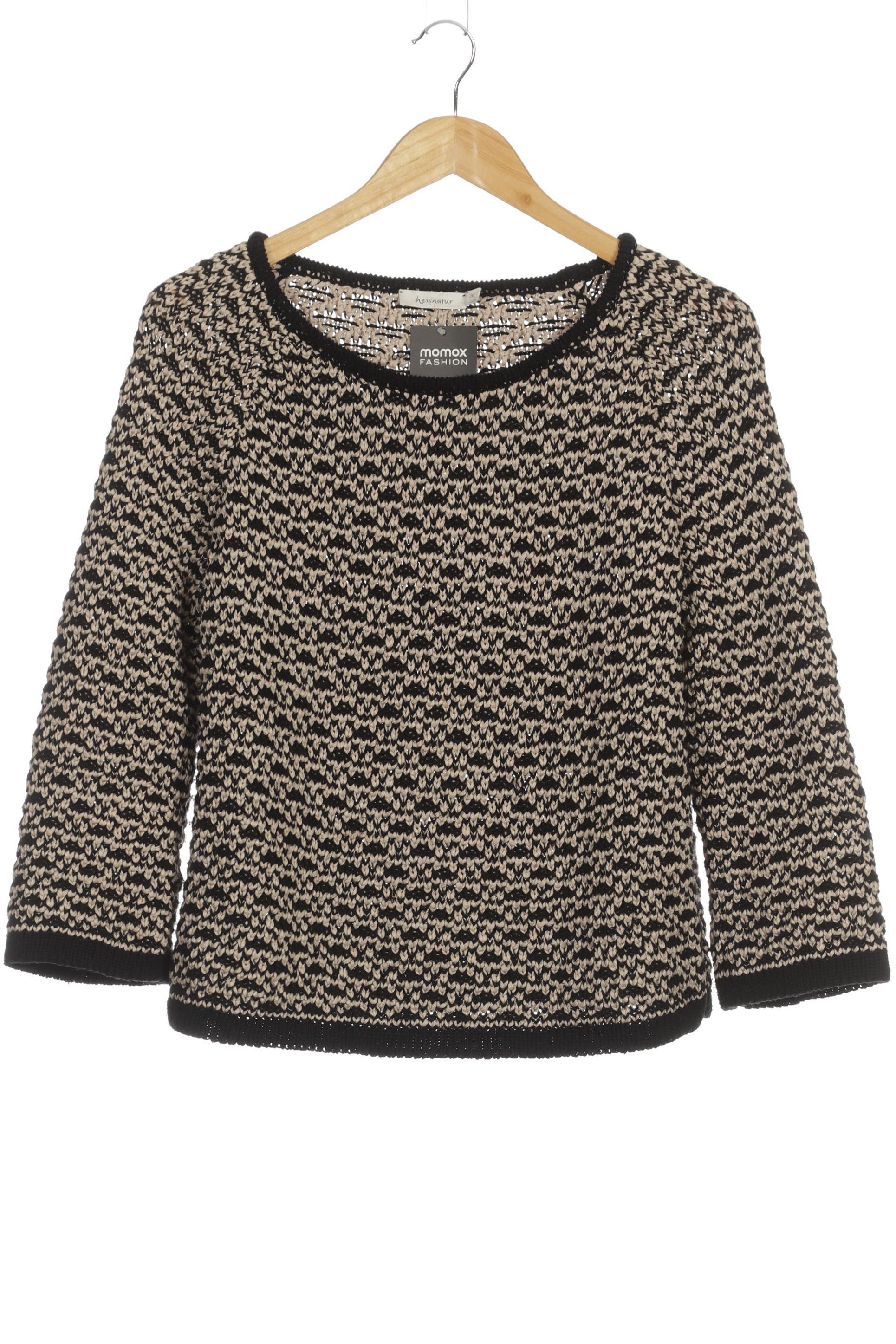 

hessnatur Damen Pullover, schwarz, Gr. 38