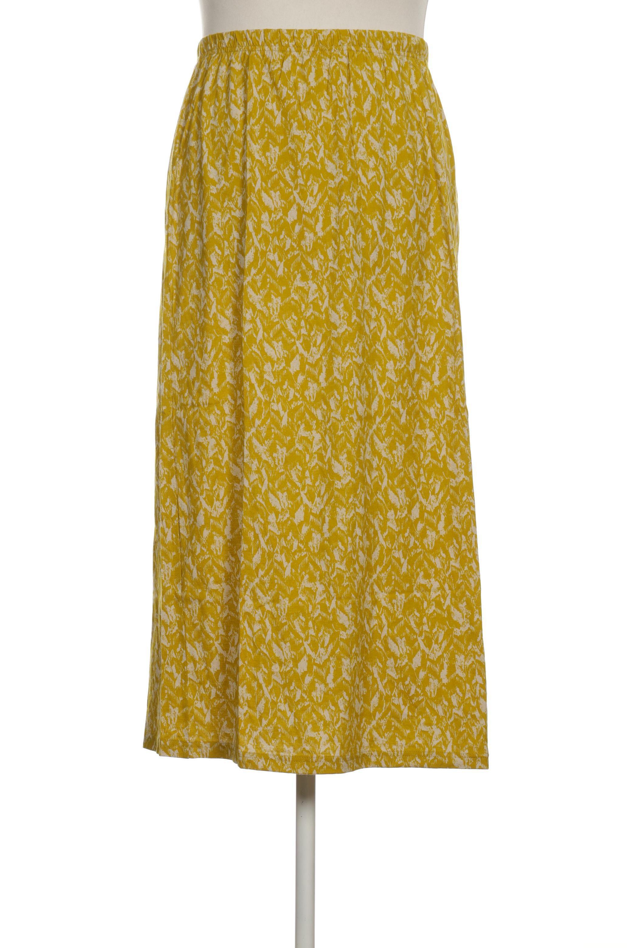 

hessnatur Damen Rock, gelb, Gr. 40