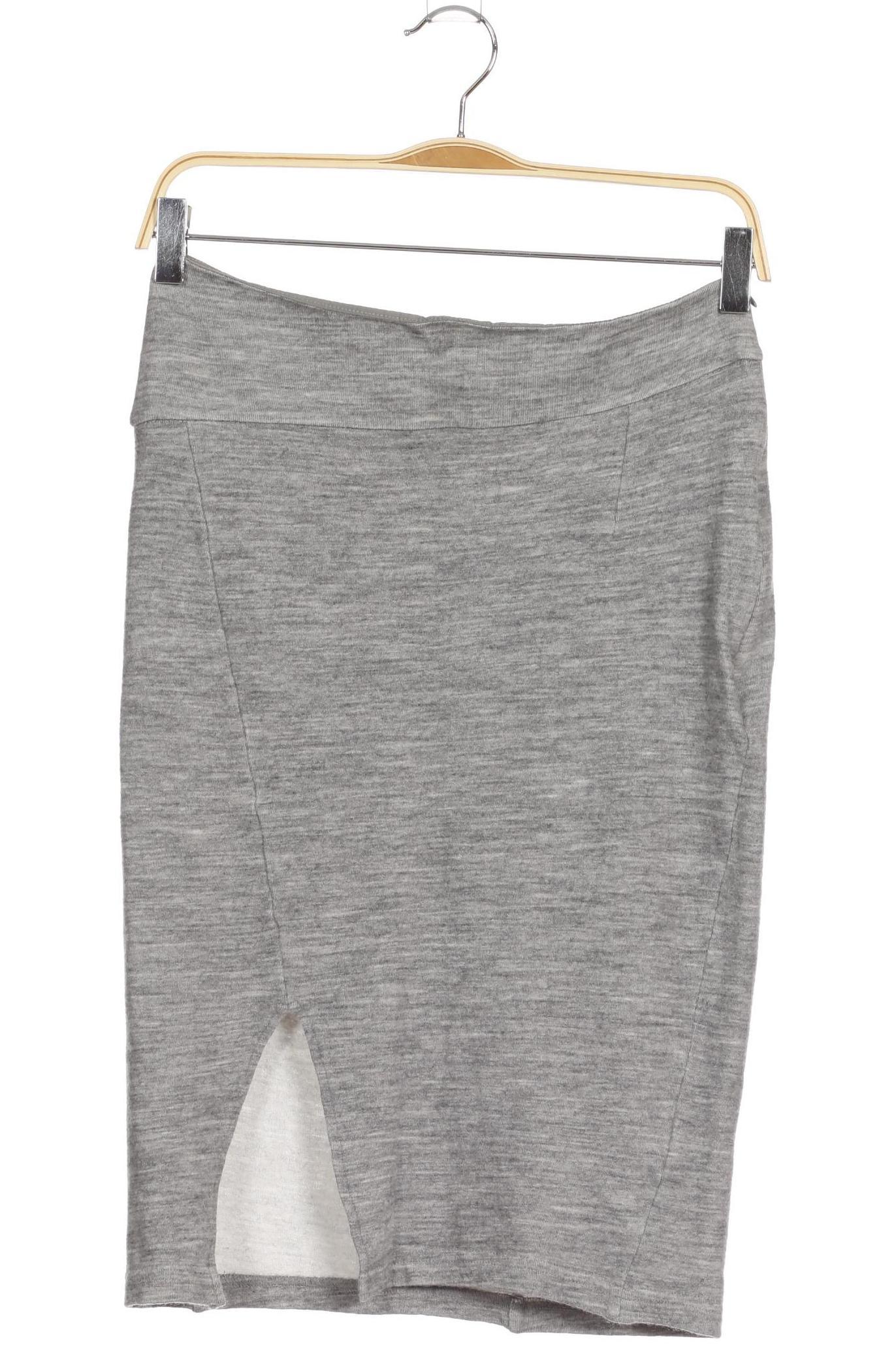 

hessnatur Damen Rock, grau, Gr. 36